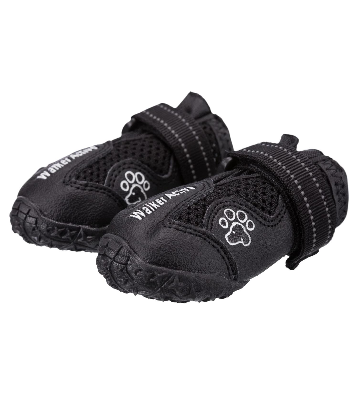 TRIXIE Non-Slip Dog Shoes - Paw Protection Walker Active (Large 2 Pcs Black) for International Shipping - Buy Online on SooperMarket.com