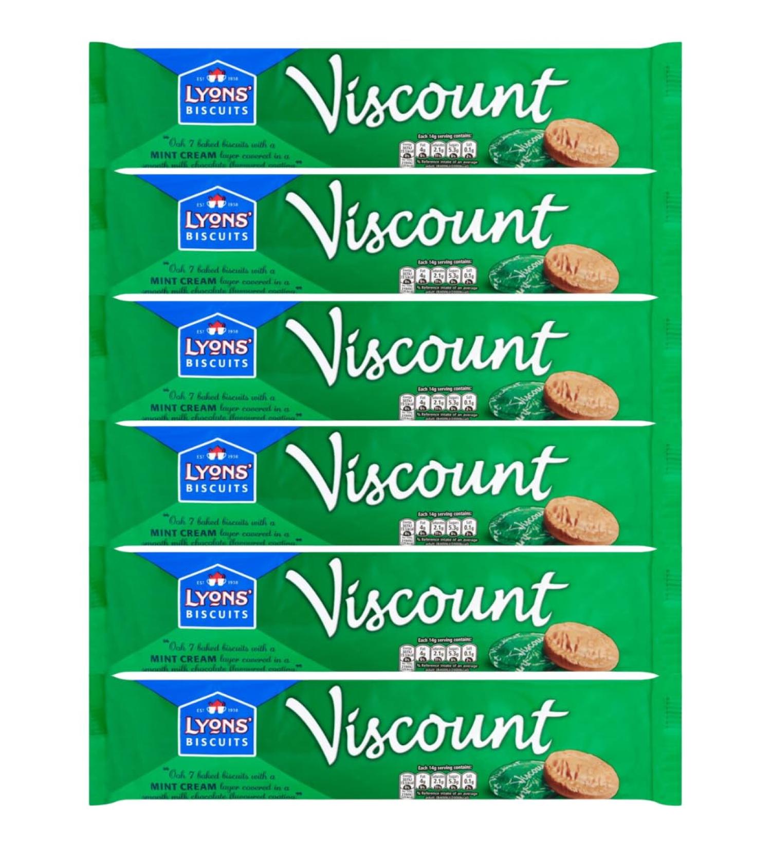 Biscuit Bundle With Lyons Biscuits Viscount 98g (6 Pack)