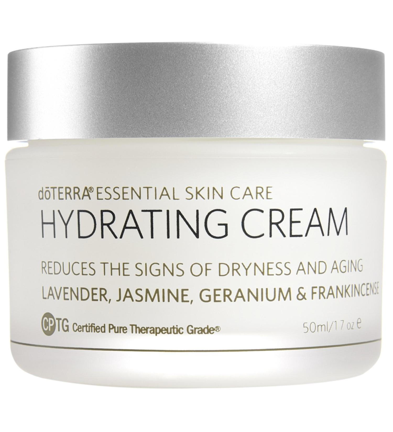 doTERRA Hydrating Cream - Essential Skin Care Collection - 1.7 oz | Nourish & Moisturize | International Shipping Available - Buy Online on SooperMarket.com