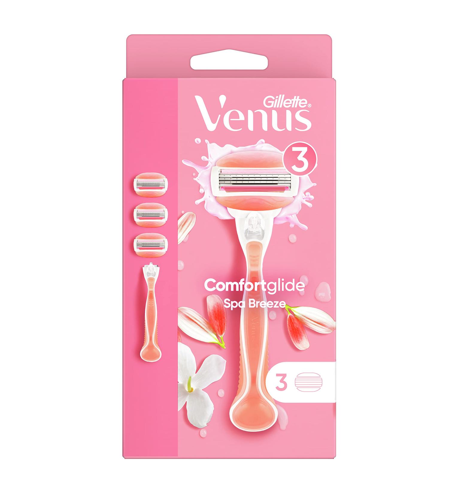Buy Gillette Venus PK Spa Breeze Maq+3Rec | International Shipping | Smooth Shaving Experience - Buy Online on SooperMarket.com
