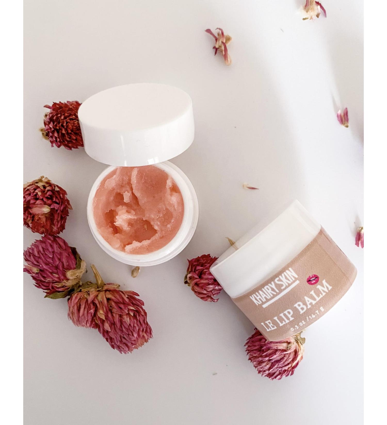 100% Natural Lip Balm & Scrub Duo | Intensive Vegan Lip Care for Dry Chapped Lips - Made with Cranberry Butter - Buy Online on SooperMarket.com
