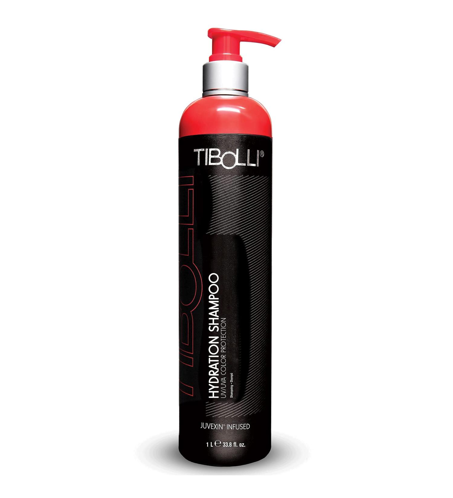 TIBOLLI Hydrating Hair Shampoo with Argan Oil - 33.8 Fl Oz | Moisturizing Dye-Free Paraben & Sulfate-Free Repair for Damaged Hair - Buy Online on SooperMarket.com