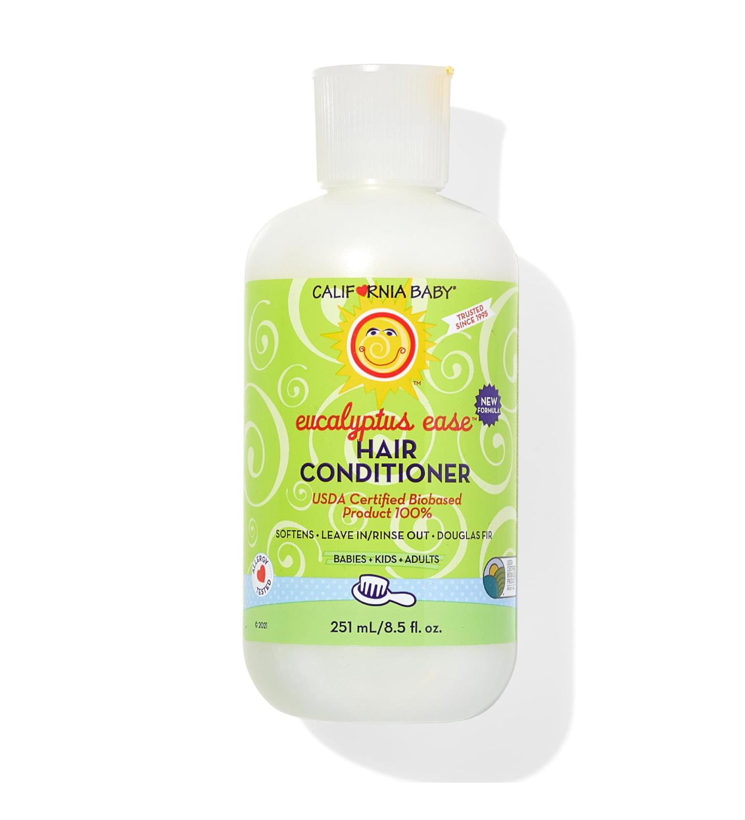 California Baby Eucalyptus Ease Conditioner - 8.5 oz | International Shipping - Buy Online on SooperMarket.com