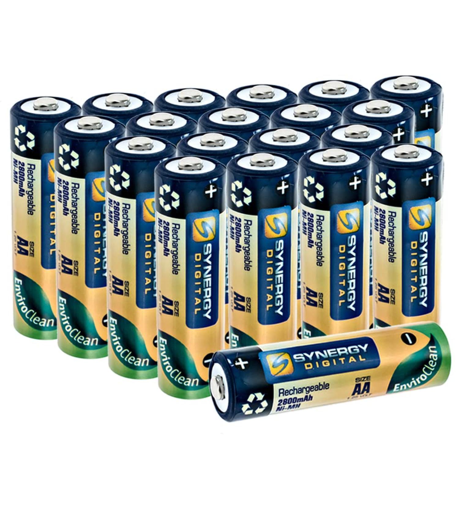 Buy Synergy Digital Remote Control Batteries - 20x AA Rechargeable for Estes RC Proto-X FPV Quadcopter | Ni-MH 1.25V 2800mAh - International Shipping Available - Buy Online on SooperMarket.com