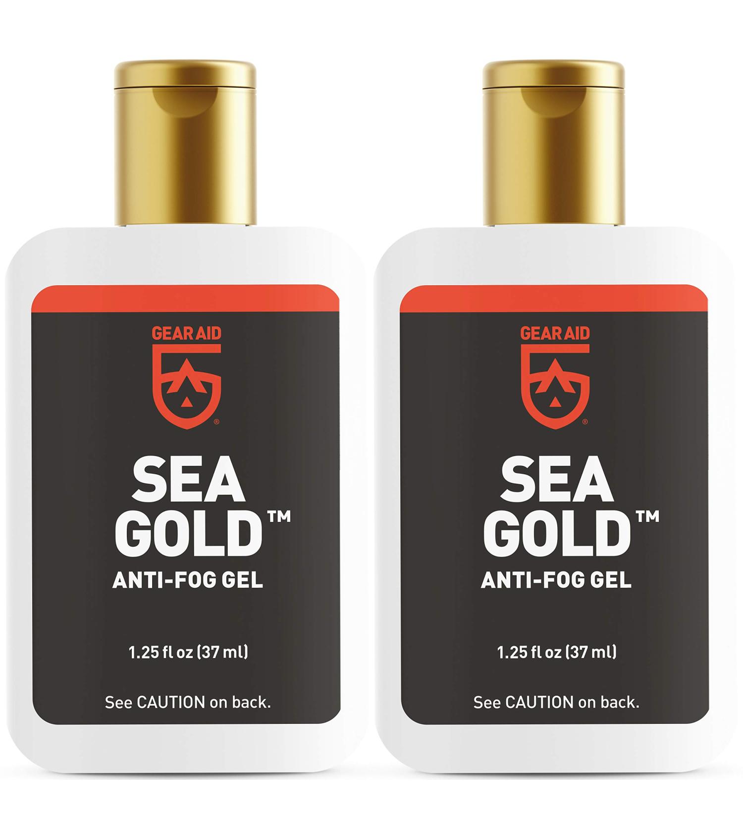 Gear Aid Sea Gold Anti-fog Gel Coating for SCUBA Dive Masks 1.25 oz - 2 Pack | Dive Mask Defogger - Buy Online on SooperMarket.com
