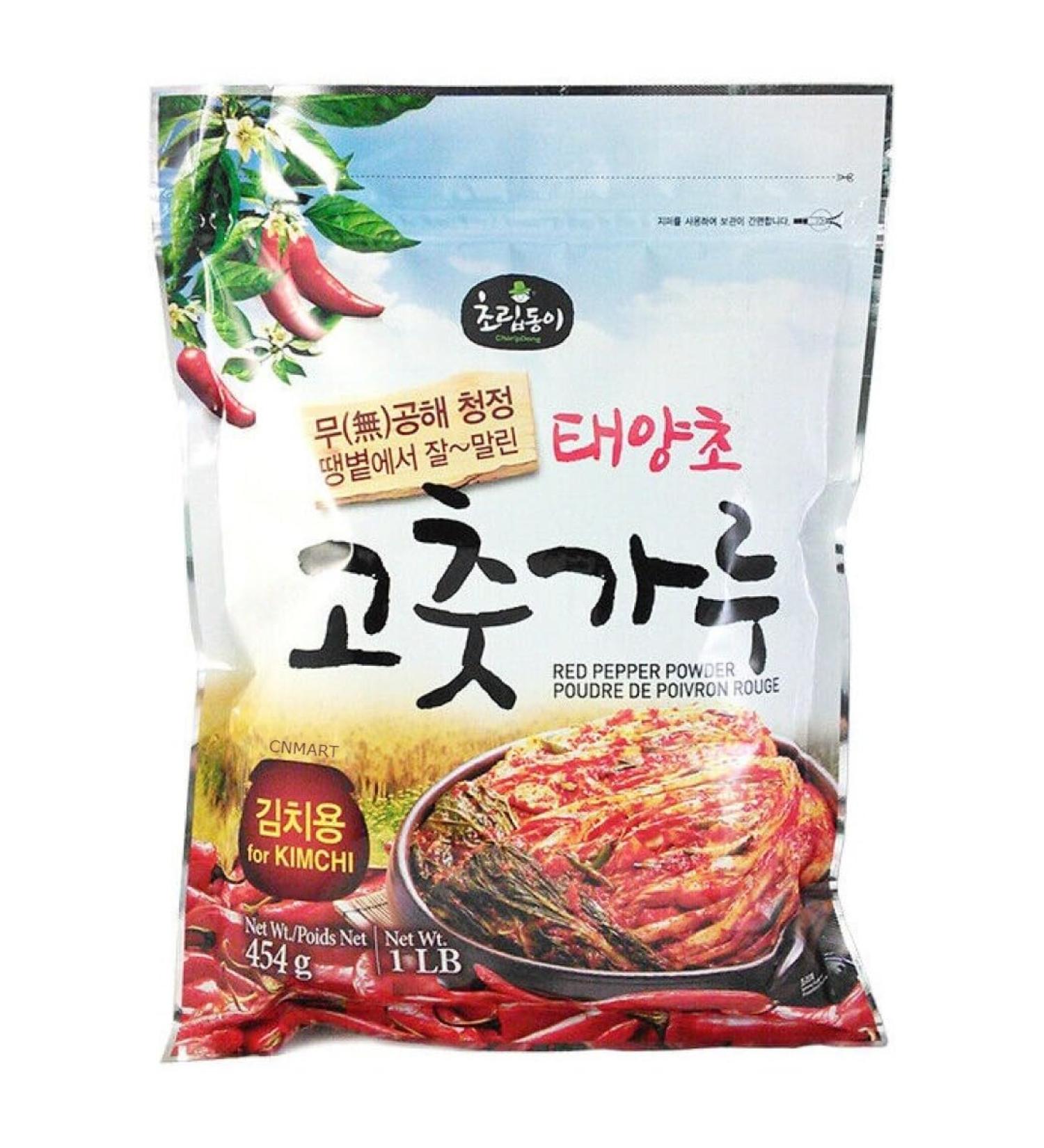 CNMART Choripdong Red Pepper Chilli Powder Coarse for Kimchi 454g - Buy Online on SooperMarket.com