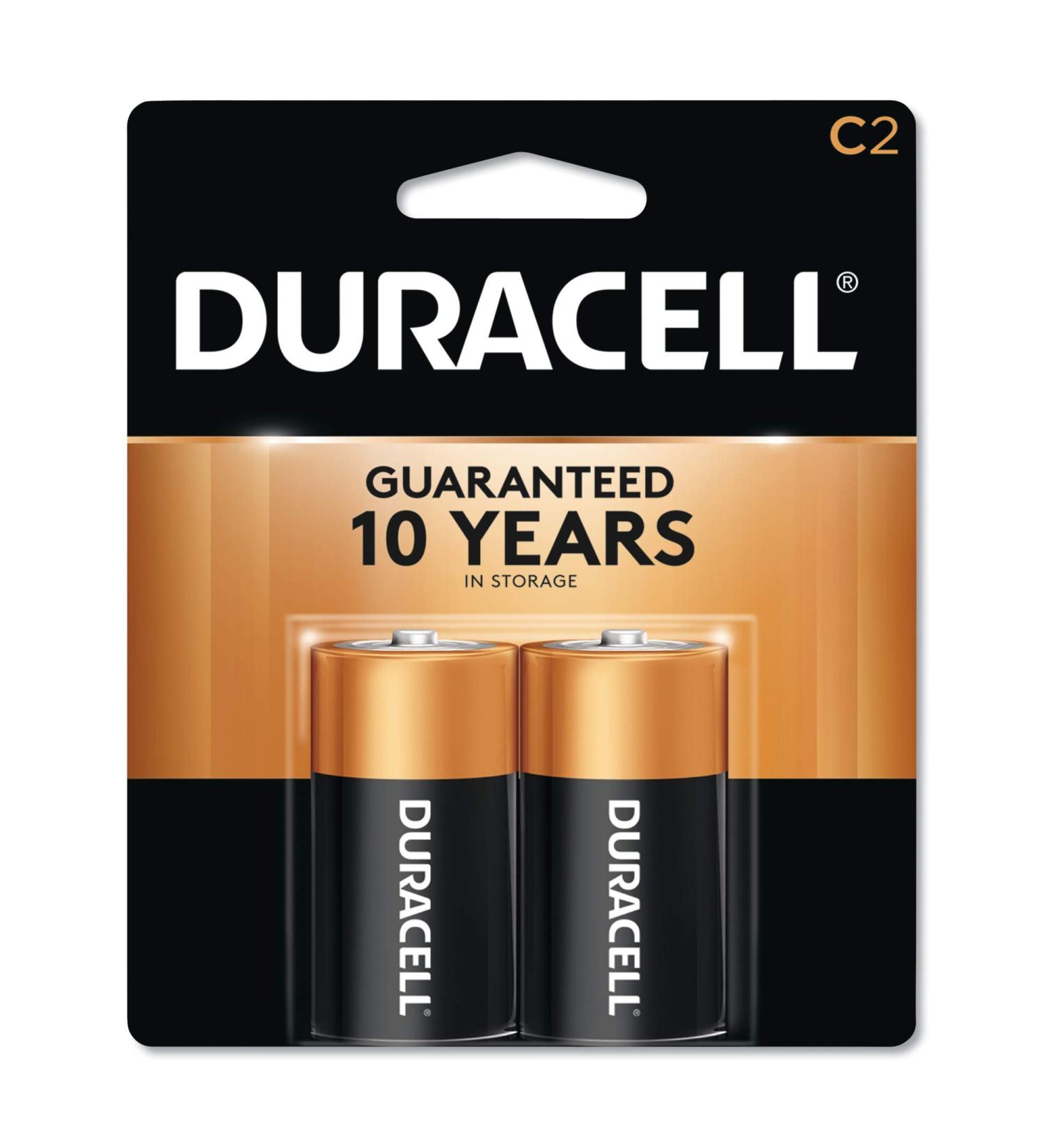 Duracell Batteries / 2 C - Size Batteries