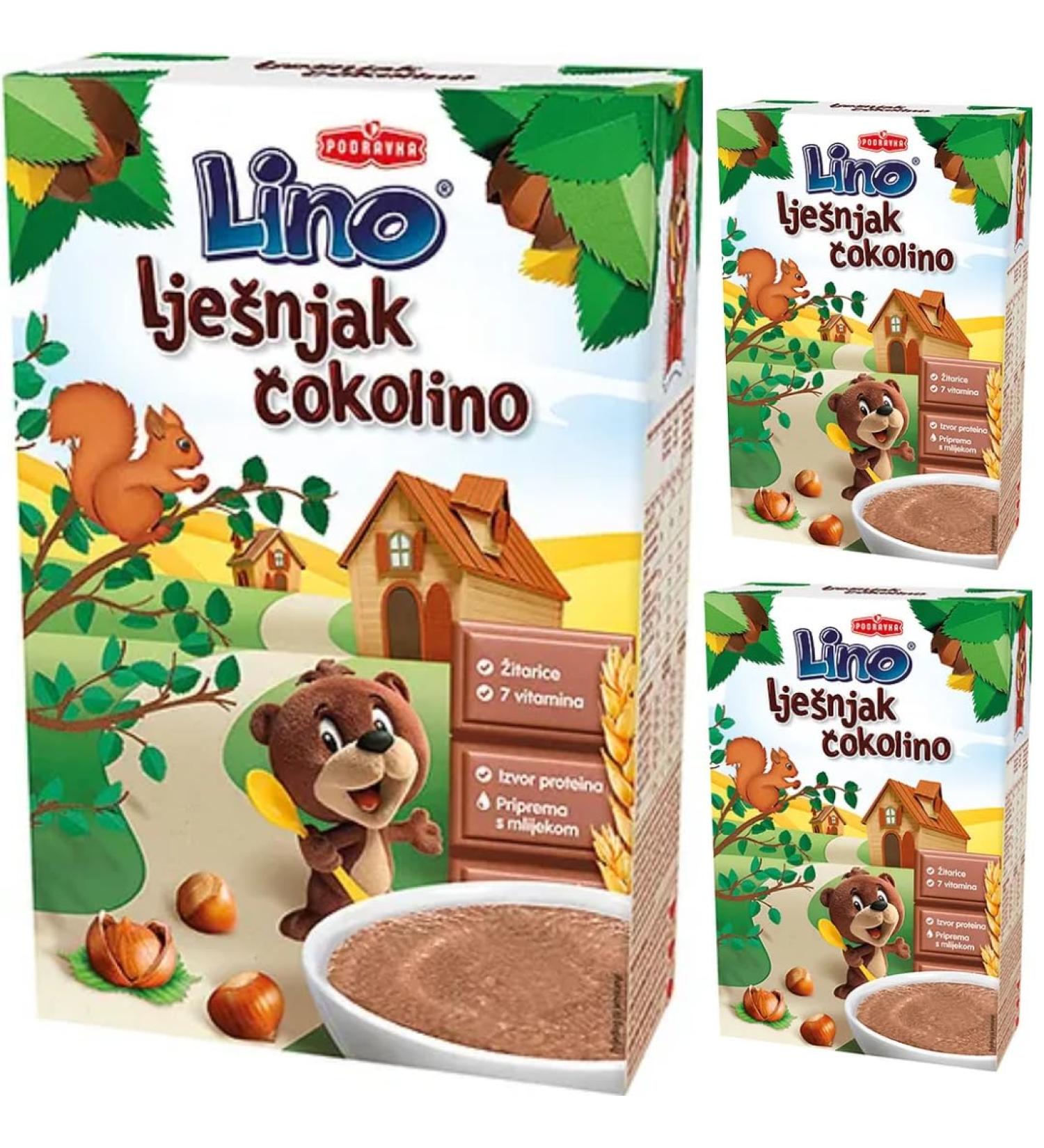 Podravka Hazelnut Cokolino Cereals Muesli Corn Flakes 200 Gram x 3 Pieces - Buy Online on SooperMarket.com