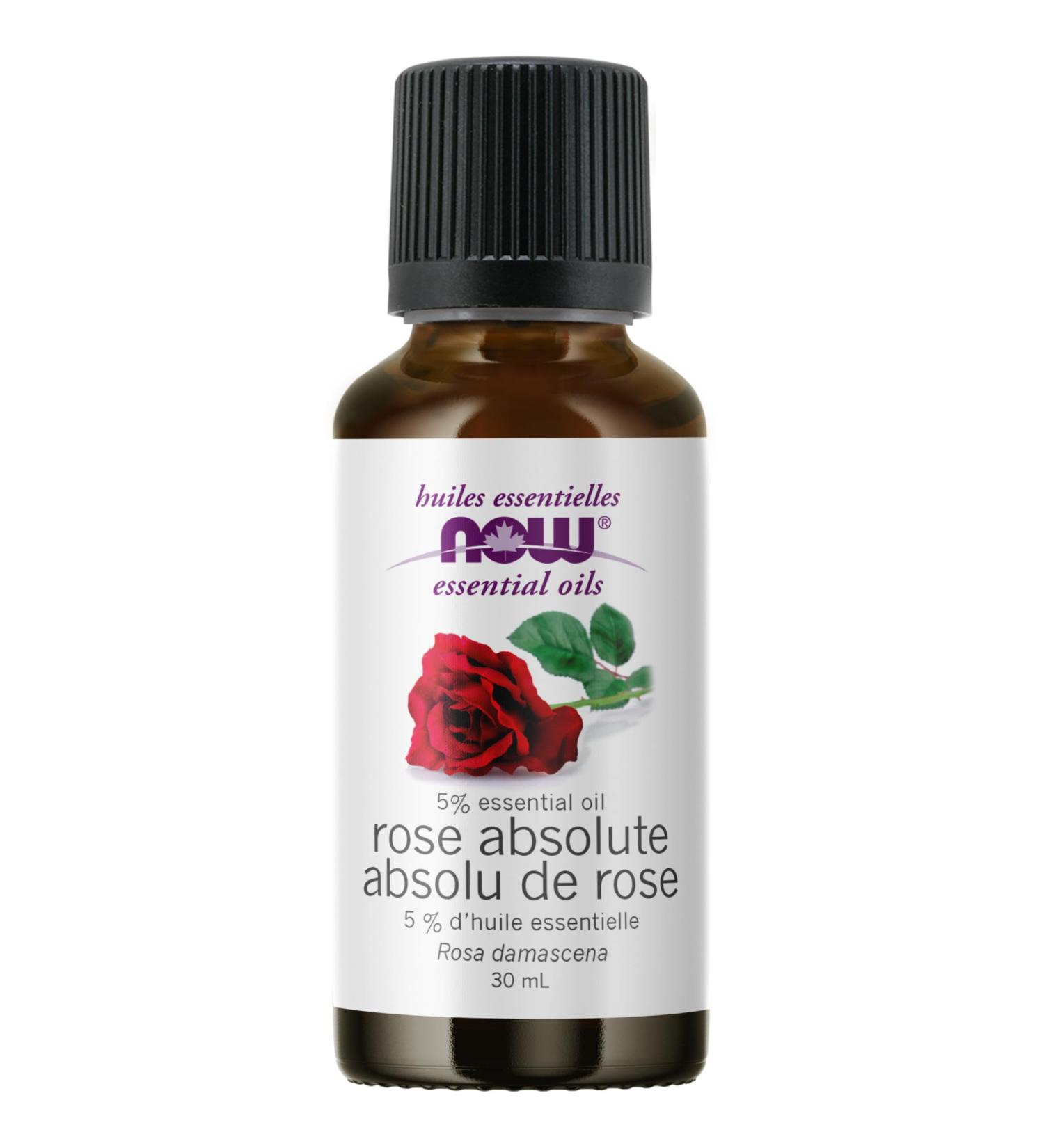 Now Foods Rose Absolute 5% (Rosa damascena)30mL - Buy Online on SooperMarket.com