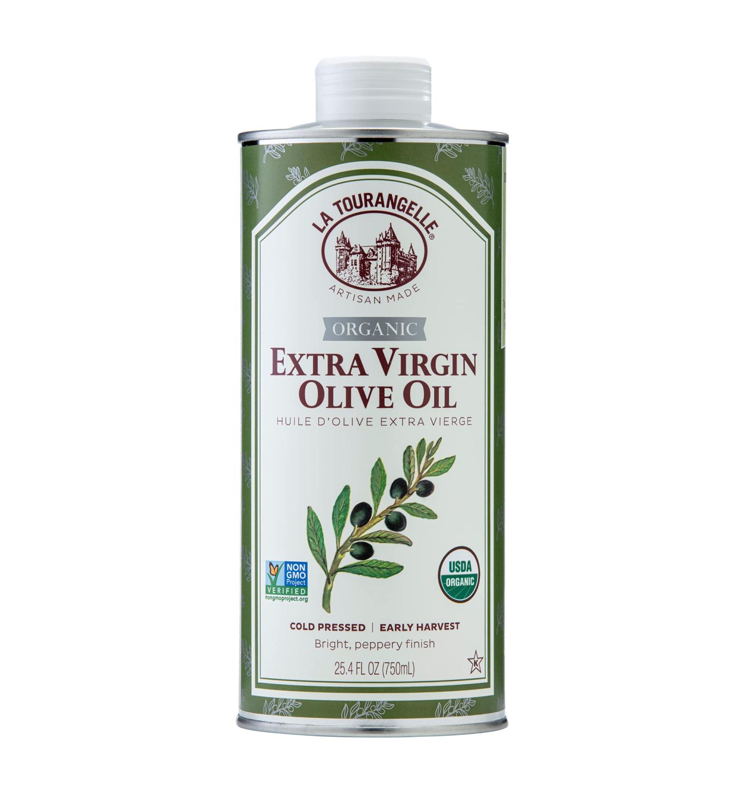 Buy La Tourangelle 100% Organic Extra Virgin Olive Oil 25.4 fl oz - Premium Quality & Flavor - Buy Online on SooperMarket.com