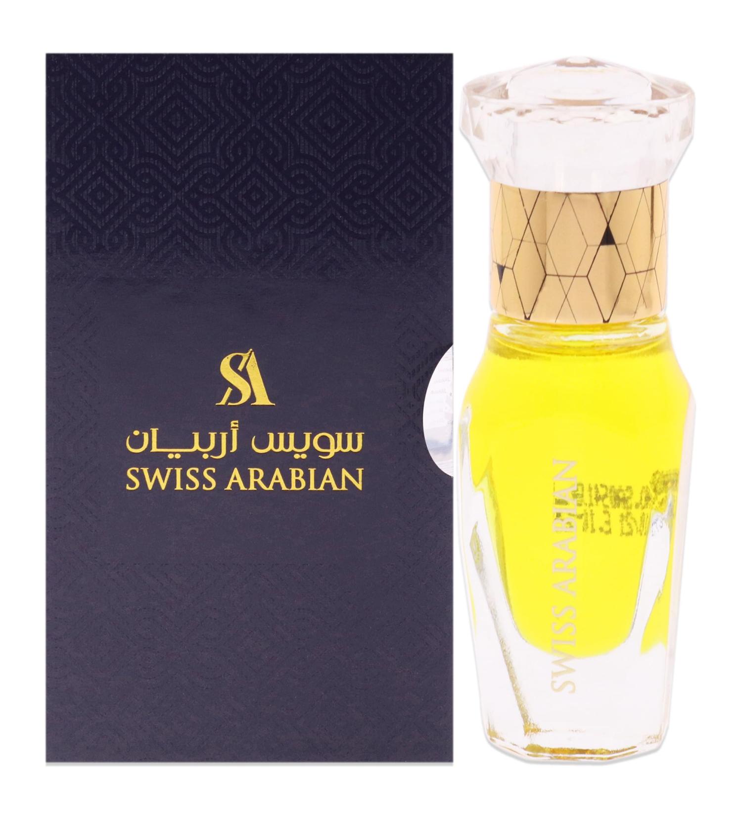 Swiss Arabian Blue Breeze For Unisex - Luxury Products From Dubai - Long Lasting Personal Perfume Oil - A Seductive Exceptionally Made Signature Fragrance - The Luxurious Scent Of Arabia - 0.4 Oz - Buy Online on SooperMarket.com