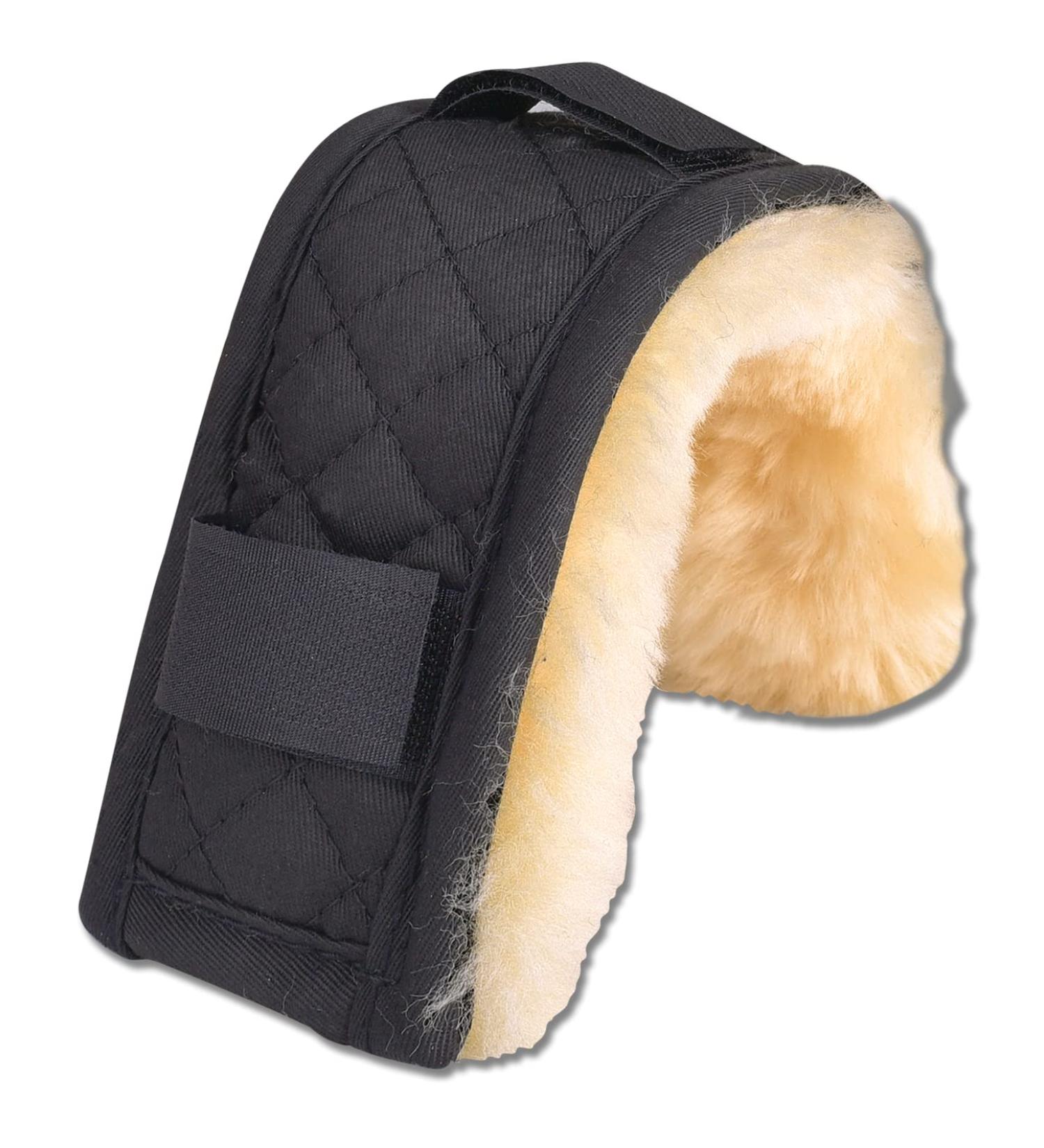 WALDHAUSEN lambskin nose or chin pad black