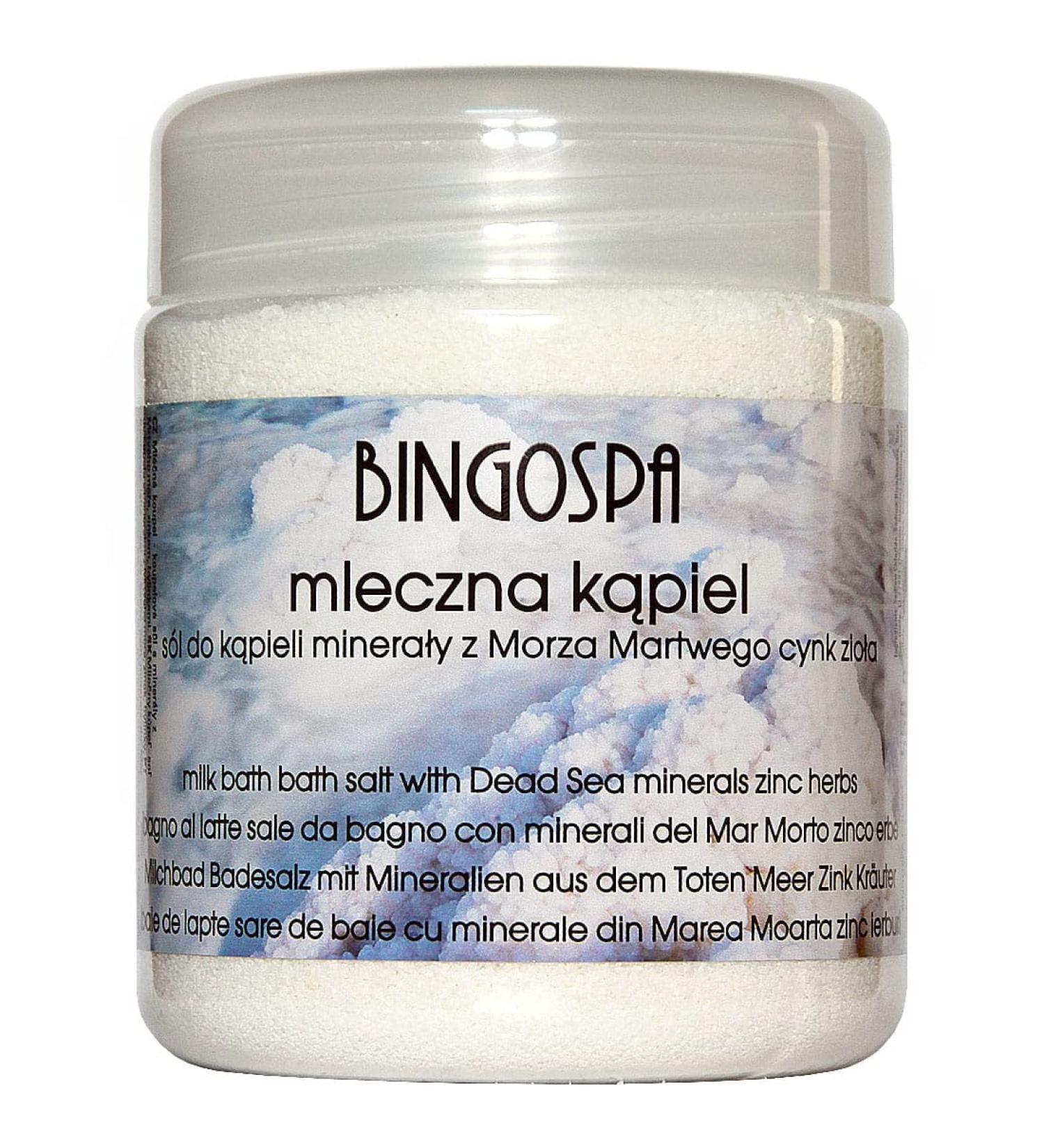 BINGOSPA Bath Salts 550g - Relief for Allergies Eczema Psoriasis Acne Cellulite & Stretch Marks | International Shipping - Buy Online on SooperMarket.com