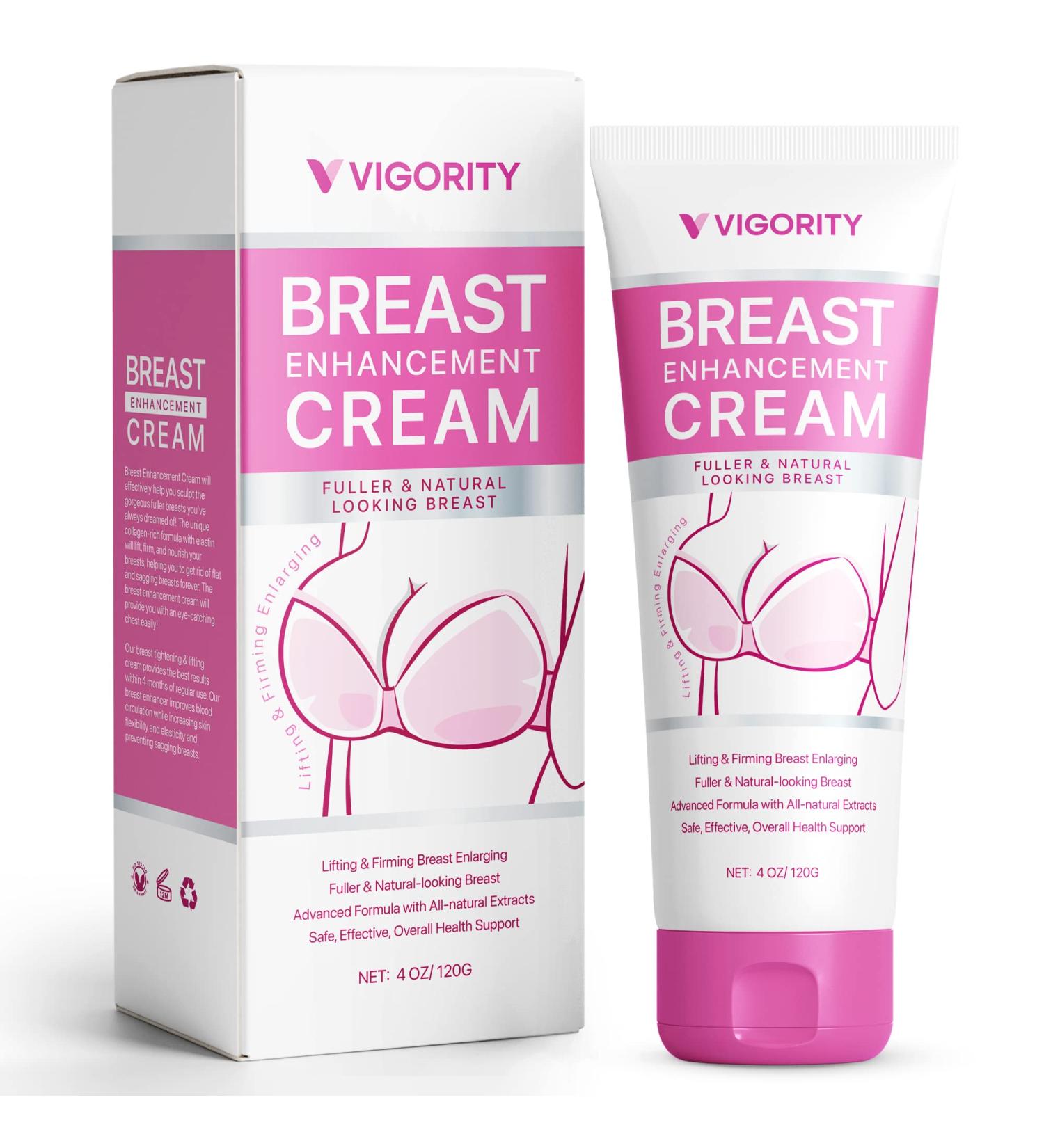 Breast Enhancement Cream - Natural Formula for Growth & Enlargement | Lift, Firm & Tighten Naturally - Buy Online on SooperMarket.com