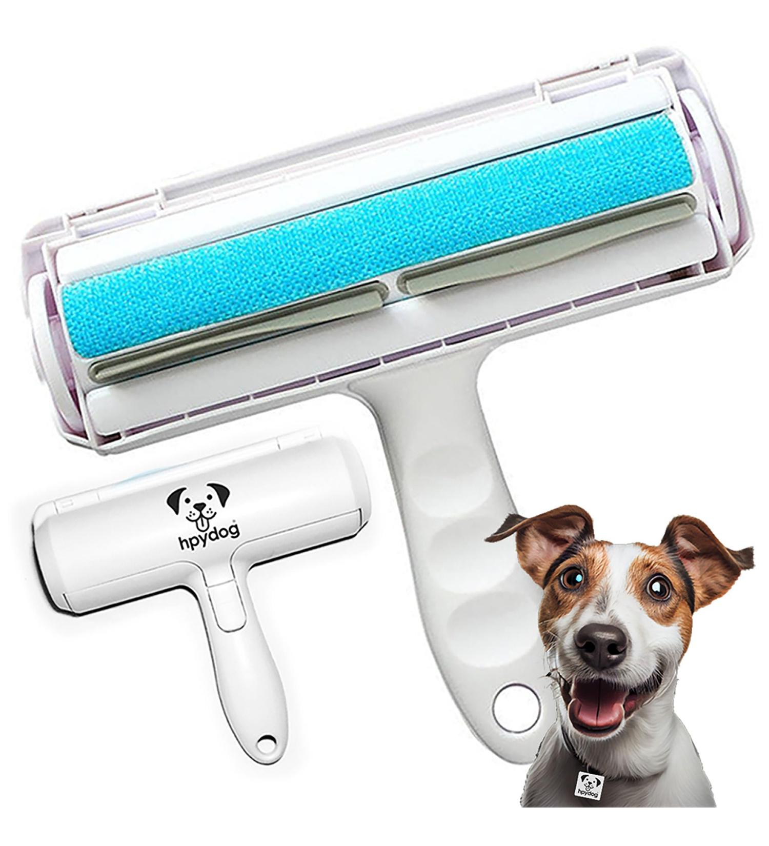 Pet Hair Remover Roller - Reusable Multi-Surface Fur & Lint Cleaner for Furniture Couch Carpet Car Seats - Portable Blue - Buy Online on SooperMarket.com