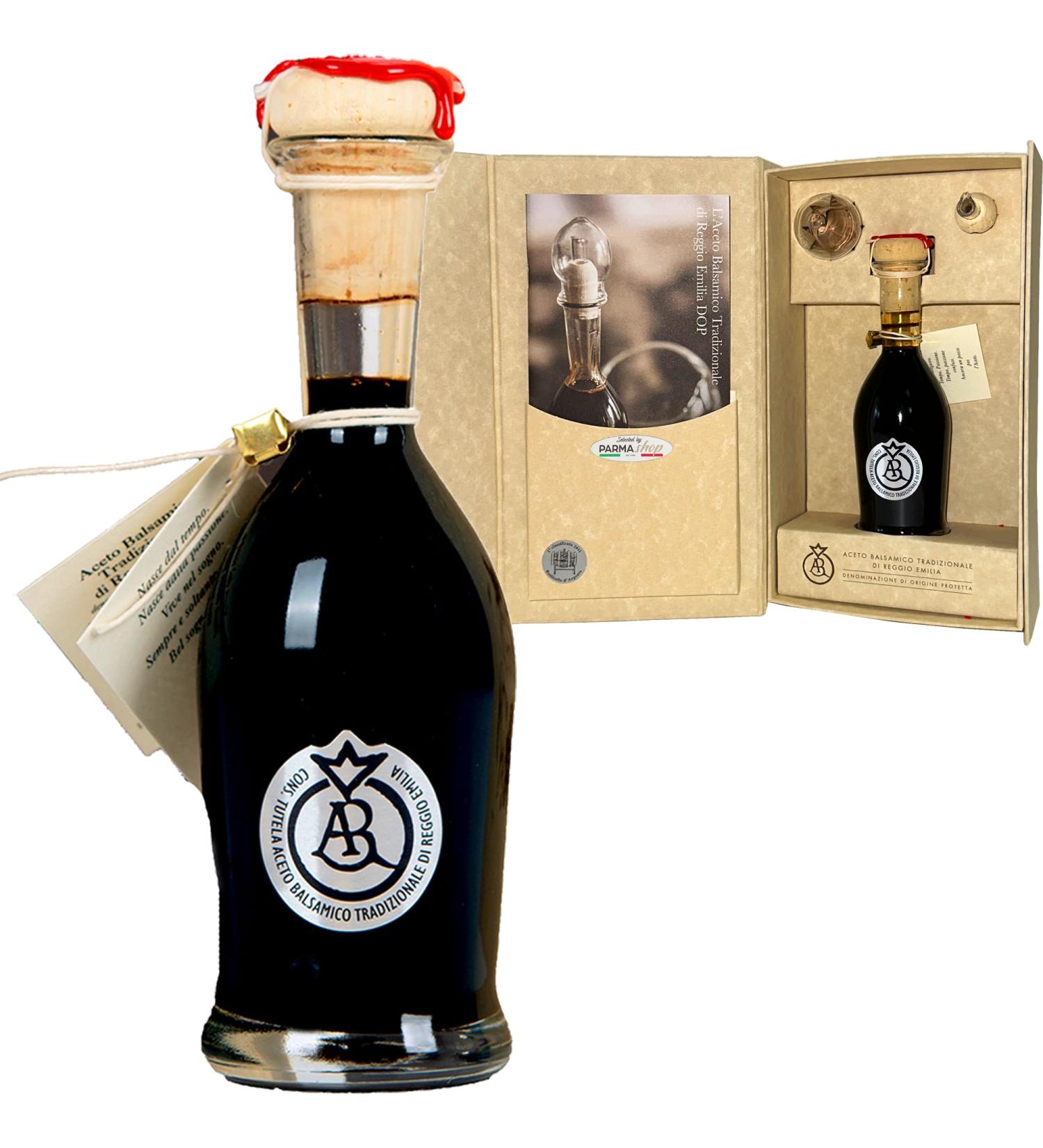 Traditional Balsamic Vinegar Reggio Emilia PDO Silver Sticker Over 20 Years Selected by PARMAshop - Buy Online on SooperMarket.com