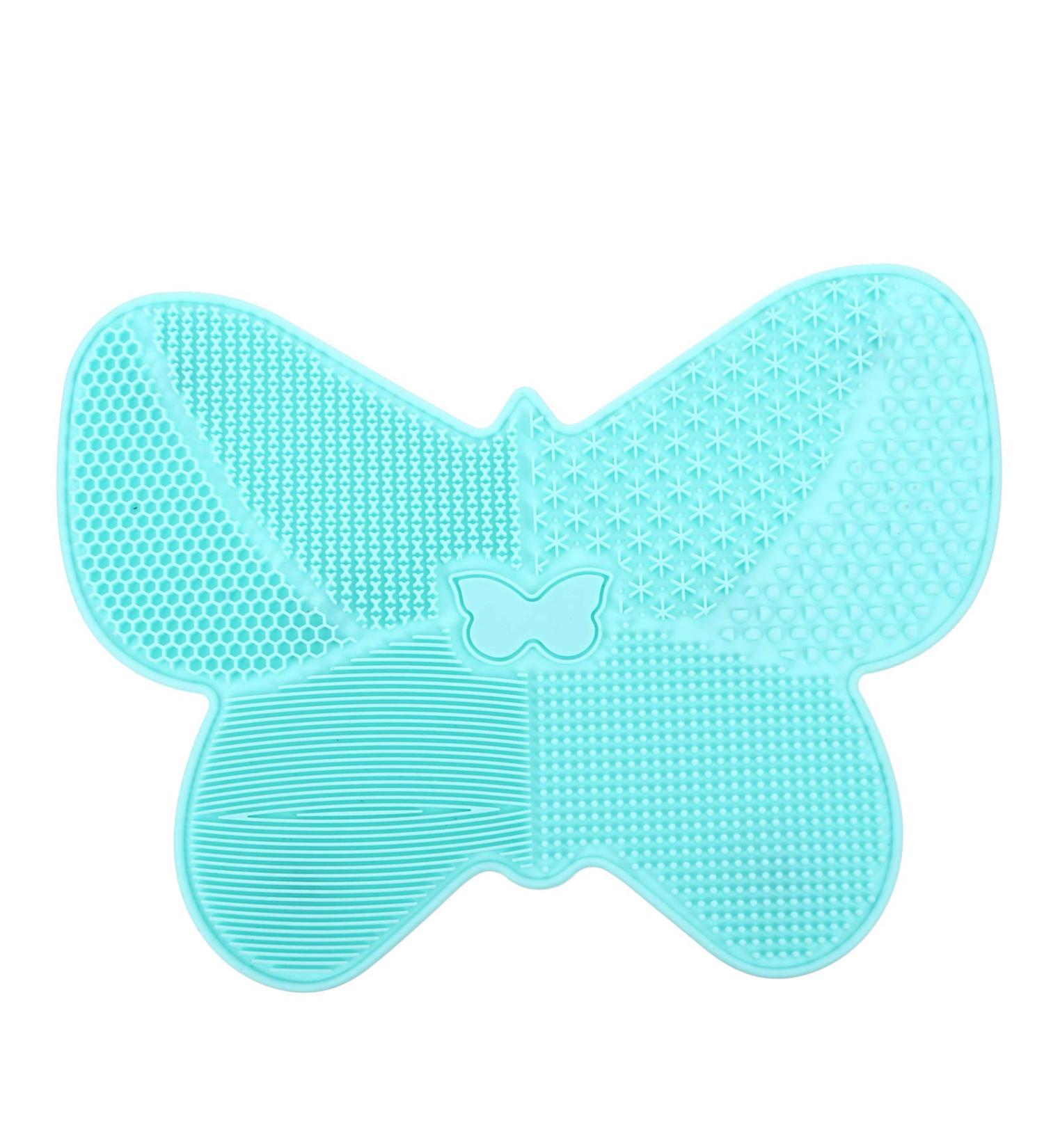 1pc Silicone Scrub Pad Eco-Friendly Makeup Applicator & Cleaning Tool | 23x17cm Green Perfect for Beauty Kits & Cosmetic Care - Buy Online on SooperMarket.com