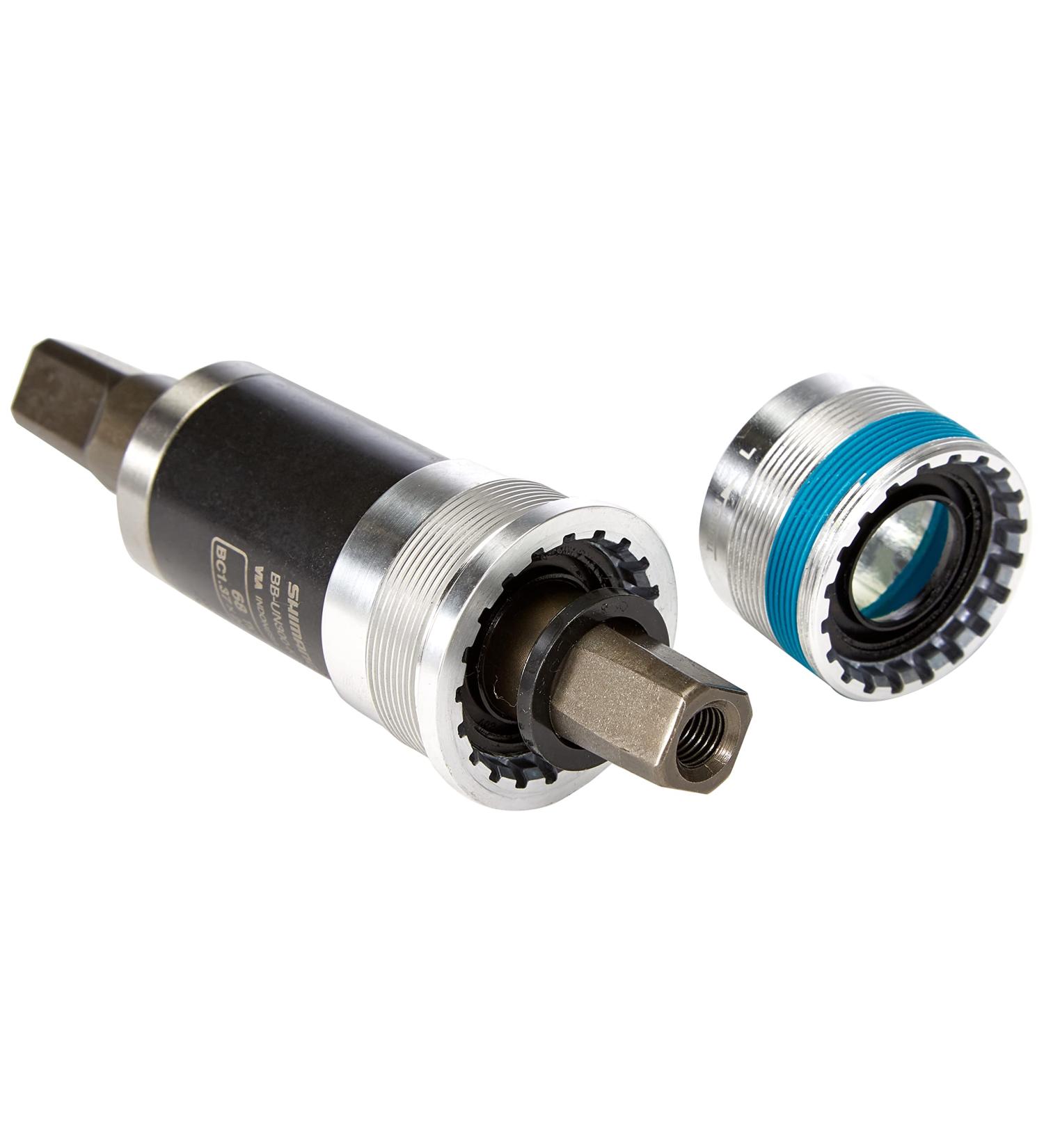 SHIMANO Square Type Bicycle Bottom Bracket - BSA 73MM - 122.5MM Spindle Length - EBBUN300C23X - Buy Online on SooperMarket.com