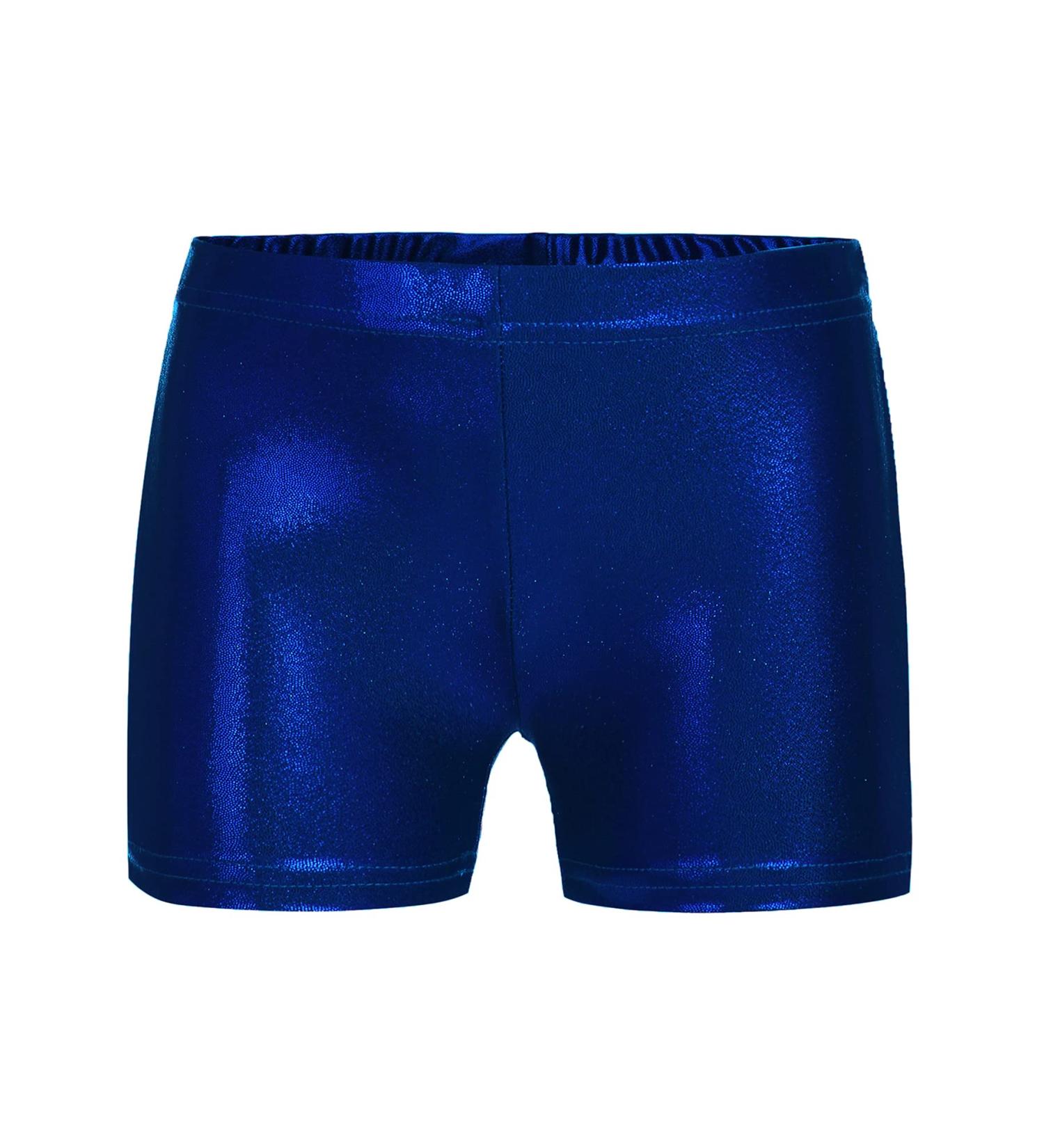 Zaclotre Girls Gymnastic Sparkle Shorts Navy Blue - Size 10-11 Years - Buy Online on SooperMarket.com