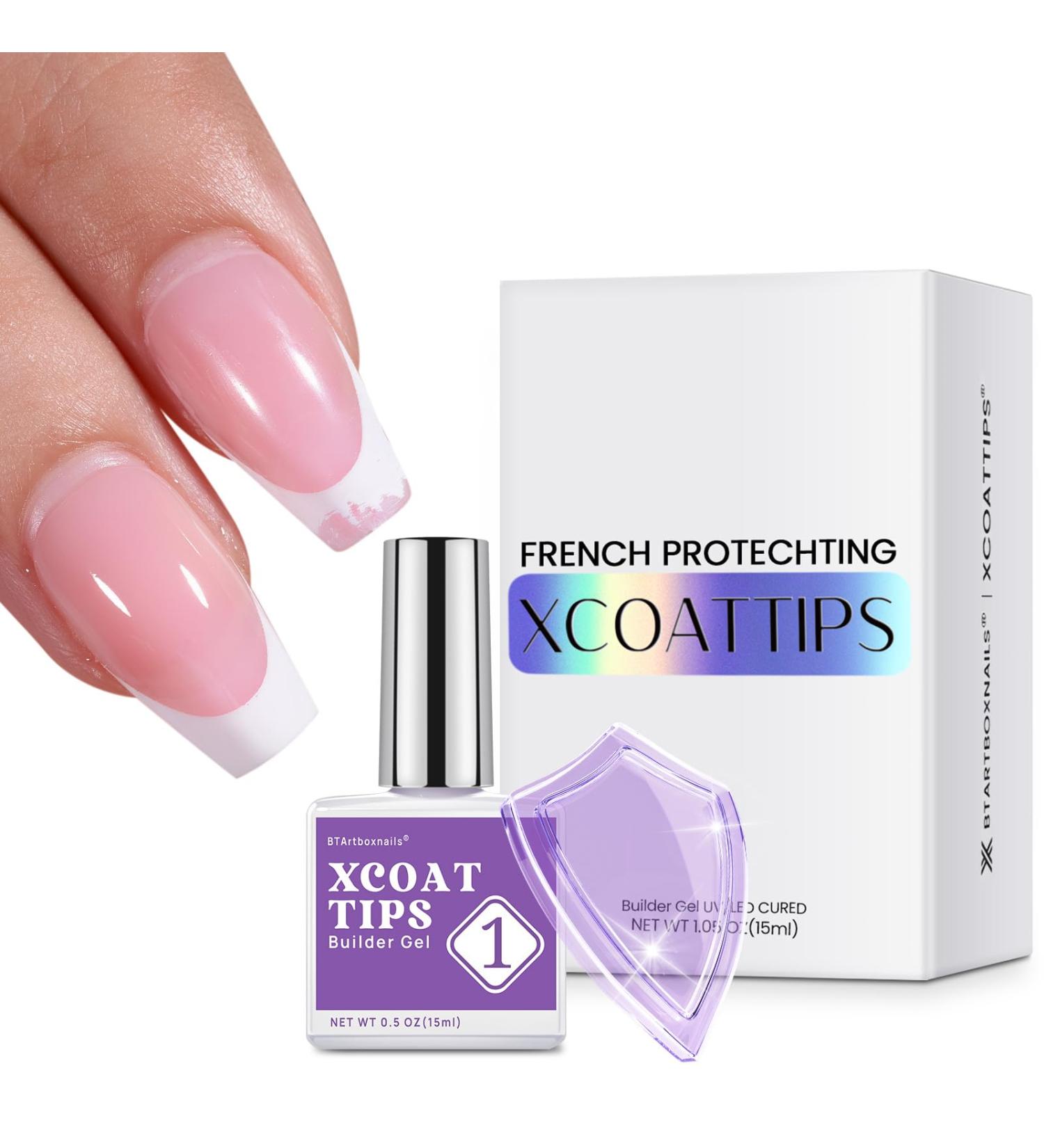 btartboxnails XCOATTIPS Builder Gel for Nails - Long-lasting No Chipping Salon Effect - 15ml - Buy Online on SooperMarket.com