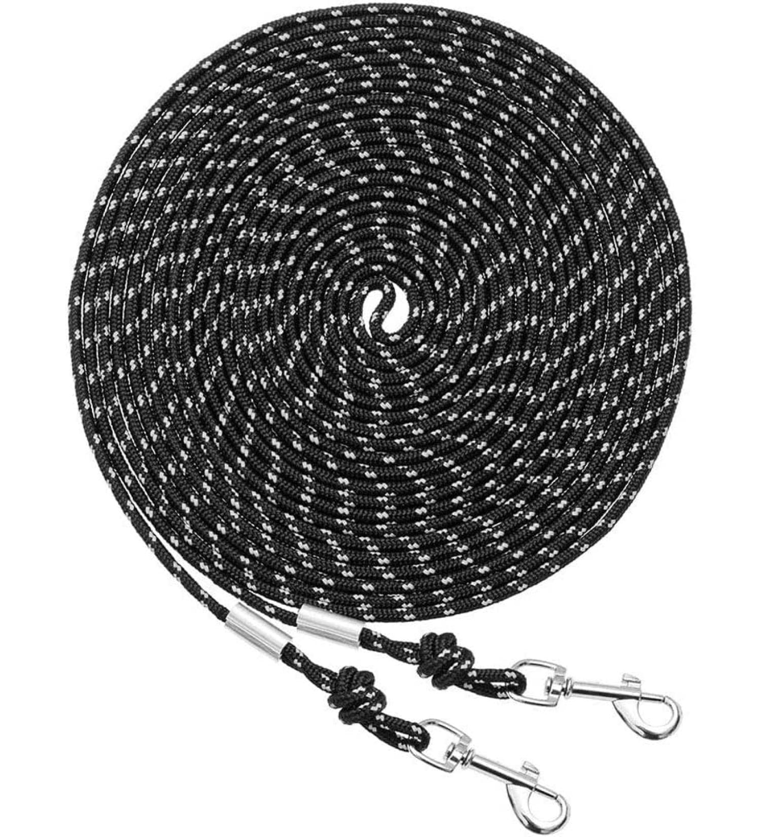 SCIROKKO Reflective Cat Leash - 30ft Escape Proof Durable Walking Lead for Kittens, Puppies, Rabbits - Black - Buy Online on SooperMarket.com