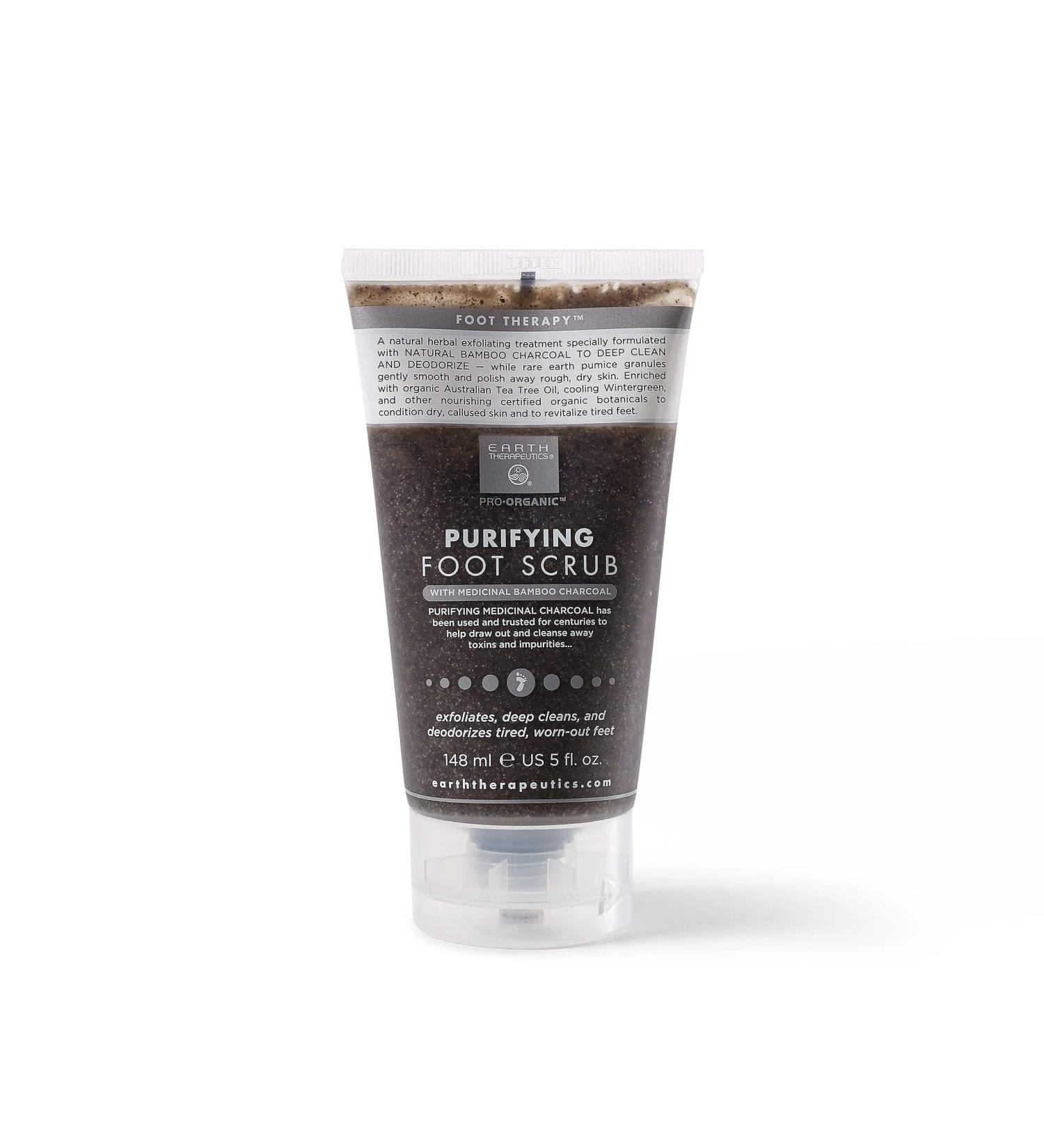 Earth Therapeutics Purifying Foot Scrub - Exfoliating Foot Care for Smooth Revitalized Feet | Shop Internationally - Buy Online on SooperMarket.com
