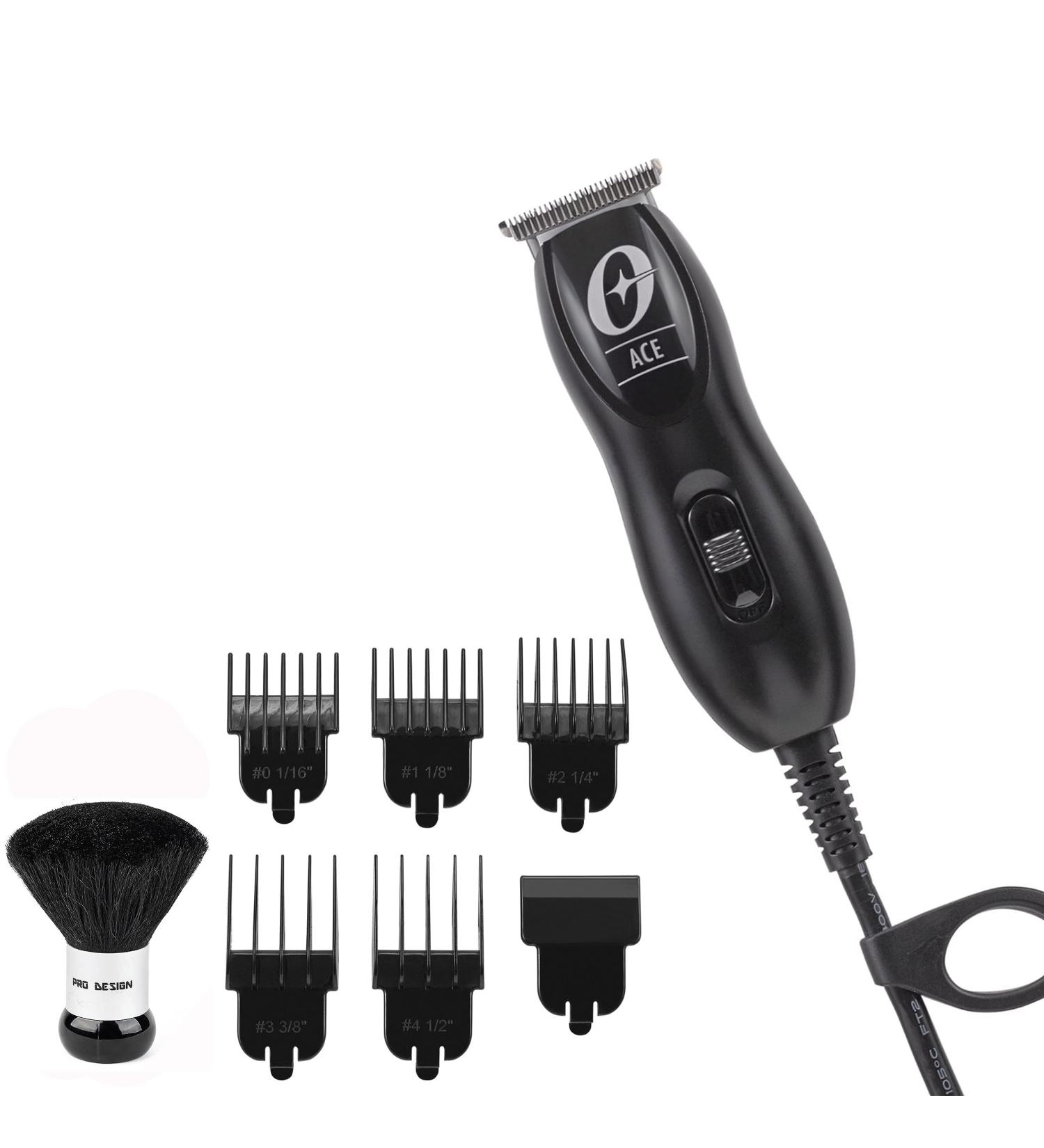 Oster Ace T Blade Clipper Finisher with Neck Brush Black