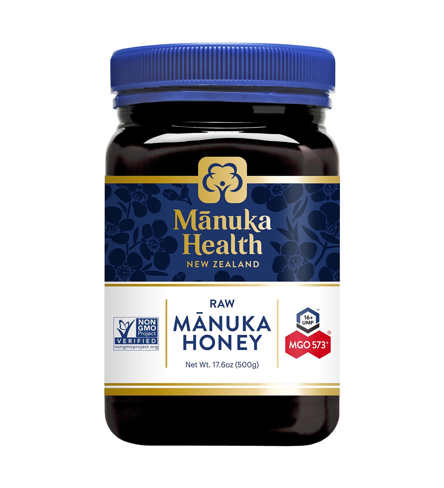 Manuka Health Manuka Honey MGO 573+ | 17.6 oz (500g) - Premium Raw Honey - Buy Online on SooperMarket.com