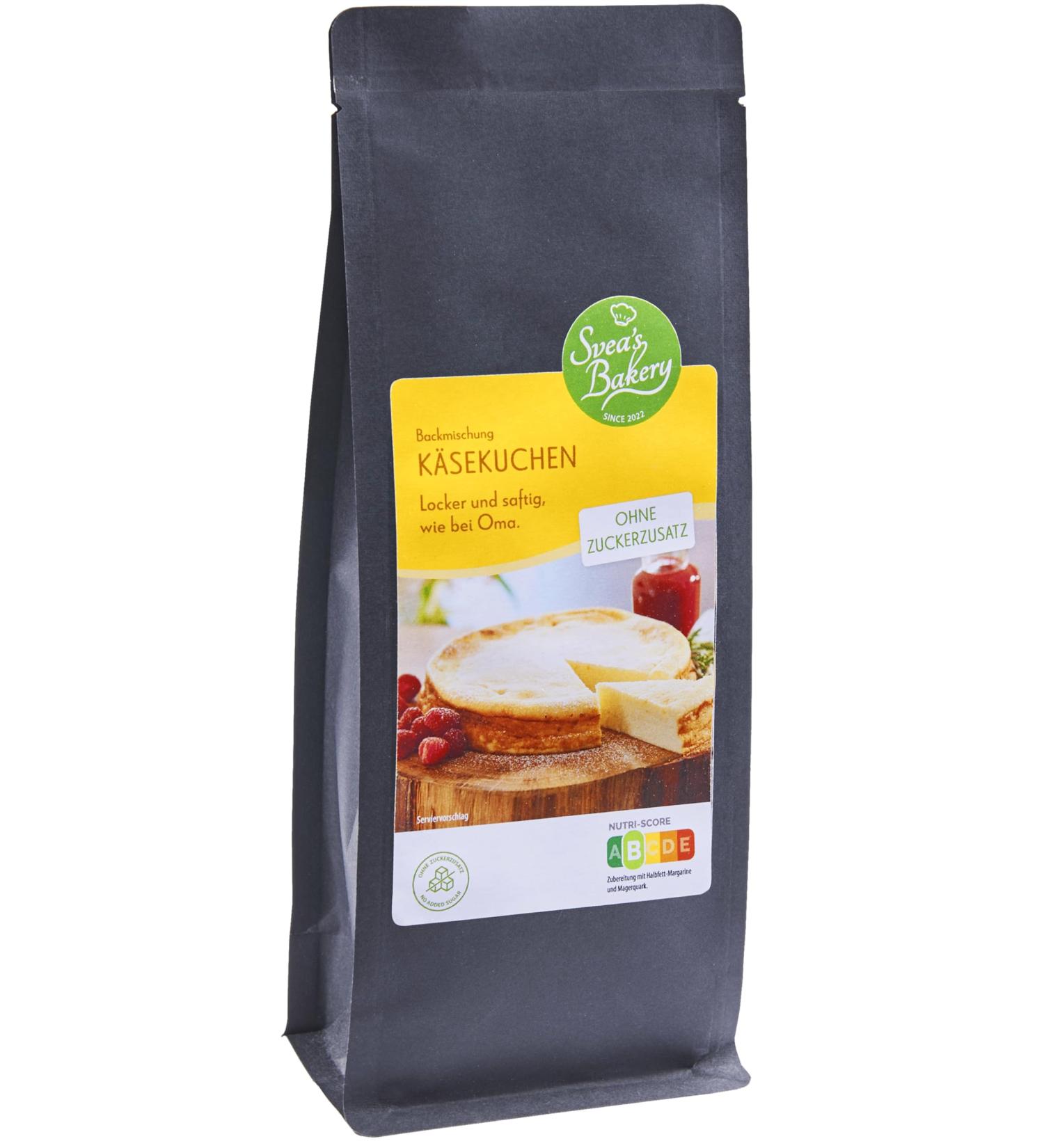 Sveas Bakery Cheesecake Baking Mix | No Added Sugar Low Carb Reduced Calories | 330g Natural Ingredients for Guilt-Free Baking - Buy Online on SooperMarket.com