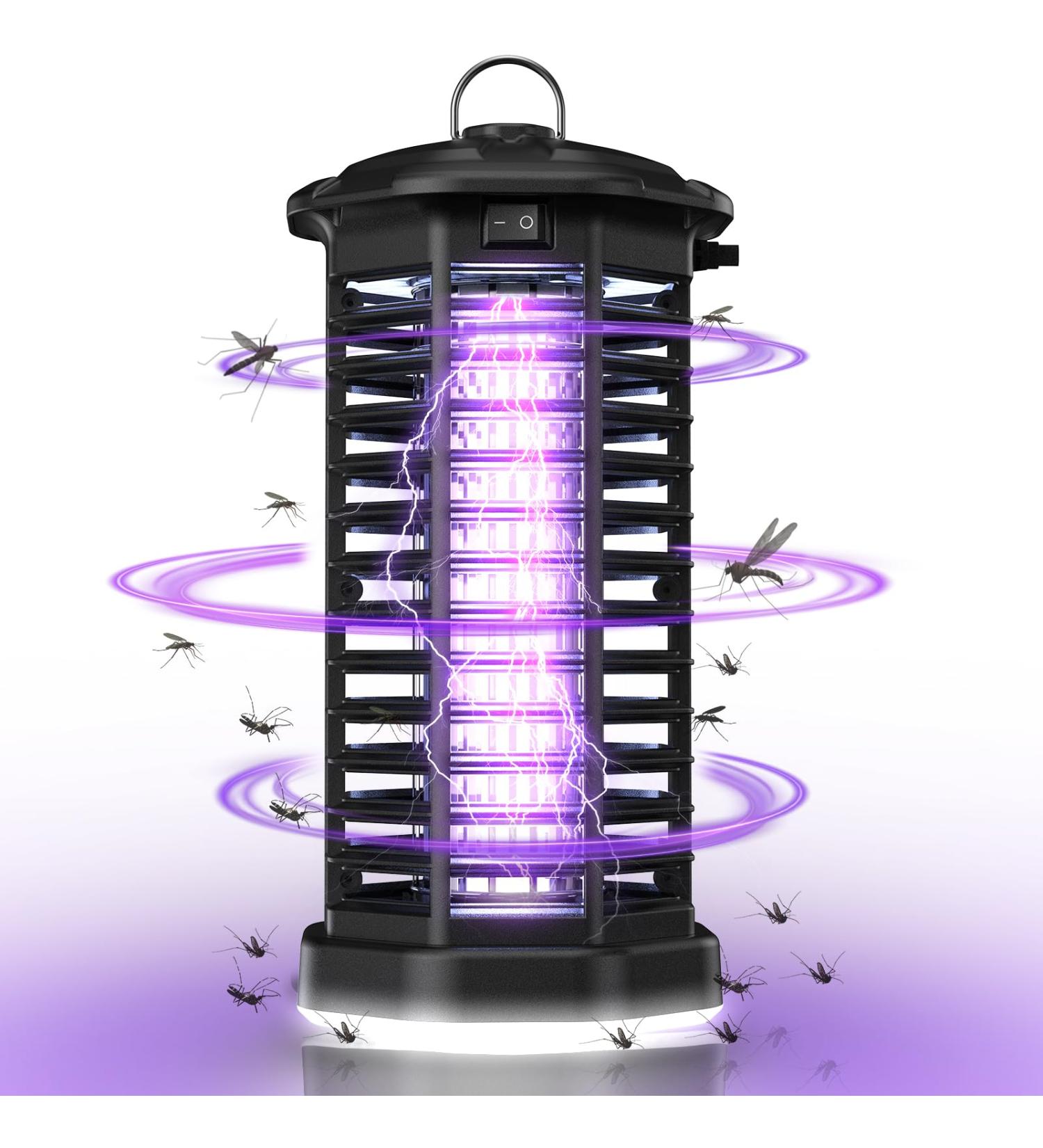 Meoligram 2-in-1 Insect Destroyer - UV Mosquito Trap & LED Fly Catcher for Indoor/Outdoor Use - Buy Online on SooperMarket.com