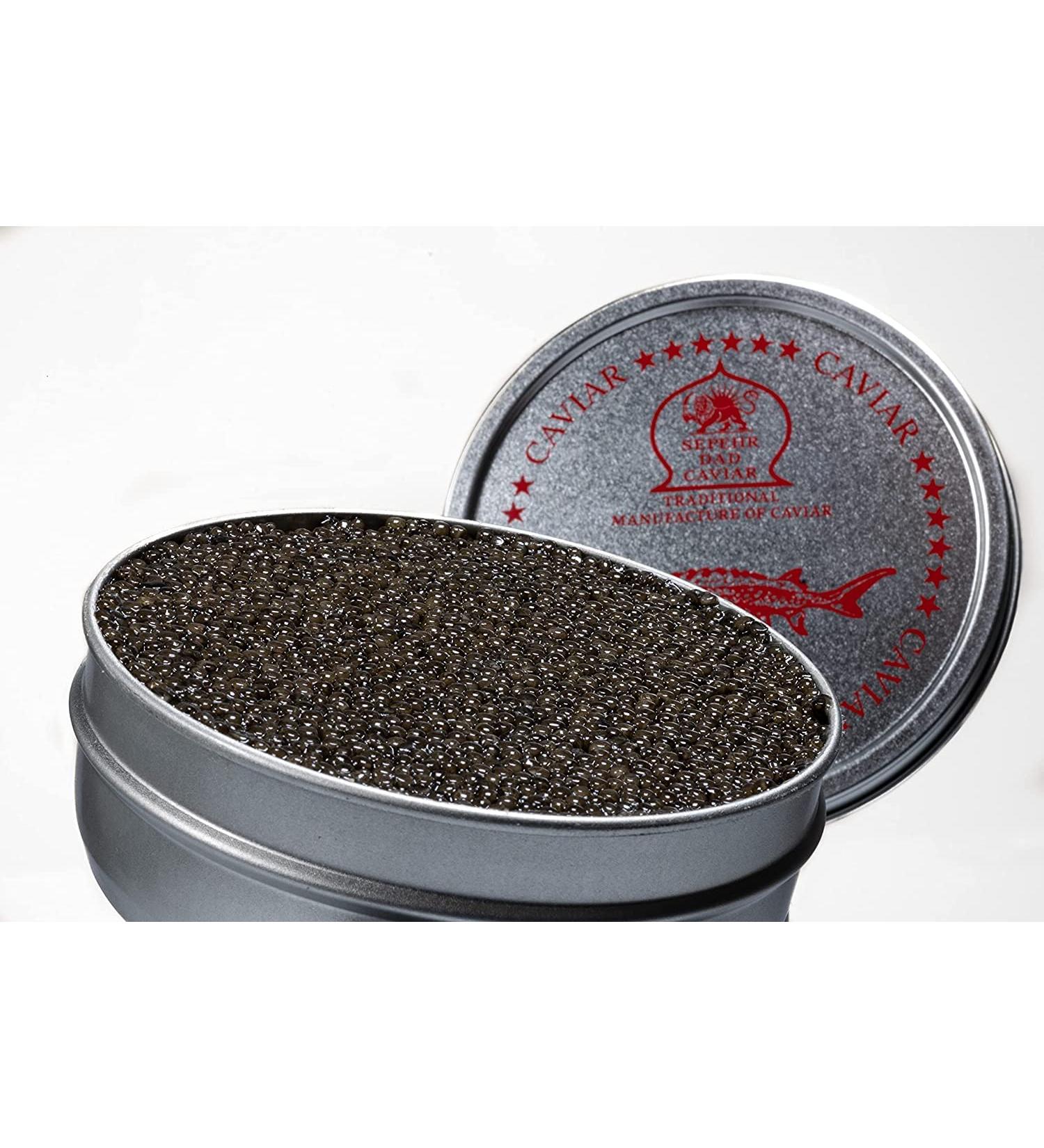 Sepehr Dad Siberian Caviar - Premium Siberian Sturgeon Caviar 250g | EU-Bred Excellence - Buy Online on SooperMarket.com