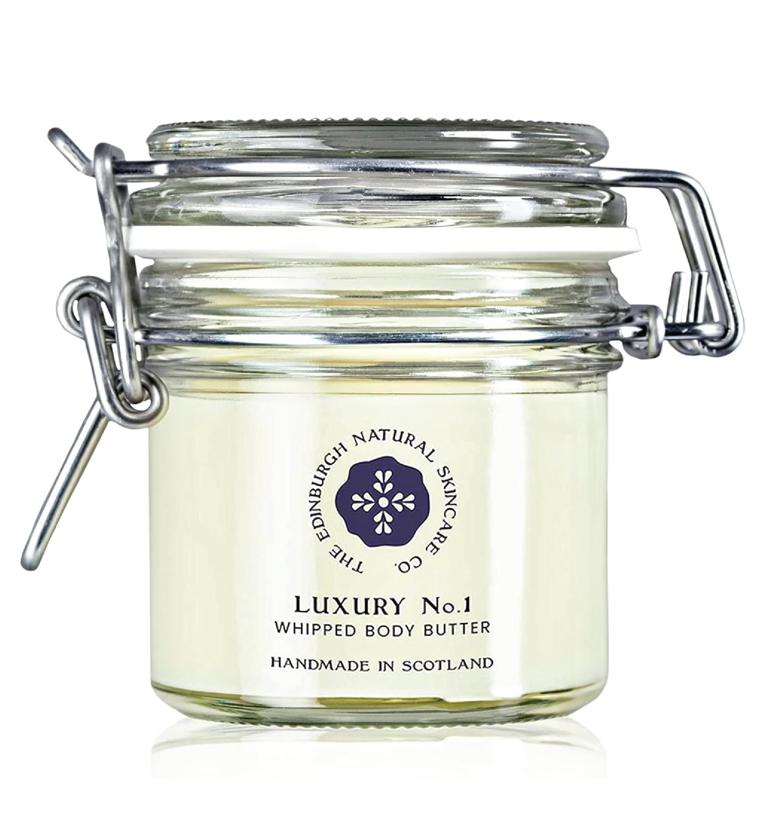 Luxury No.1 Whipped Body Butter | Moisturising & Nourishing | Enriched With Shea Butter & Coconut Oil | Anti-Ageing & Anti-Inflammatory | Edinburgh Skin Care Company - Buy Online on SooperMarket.com