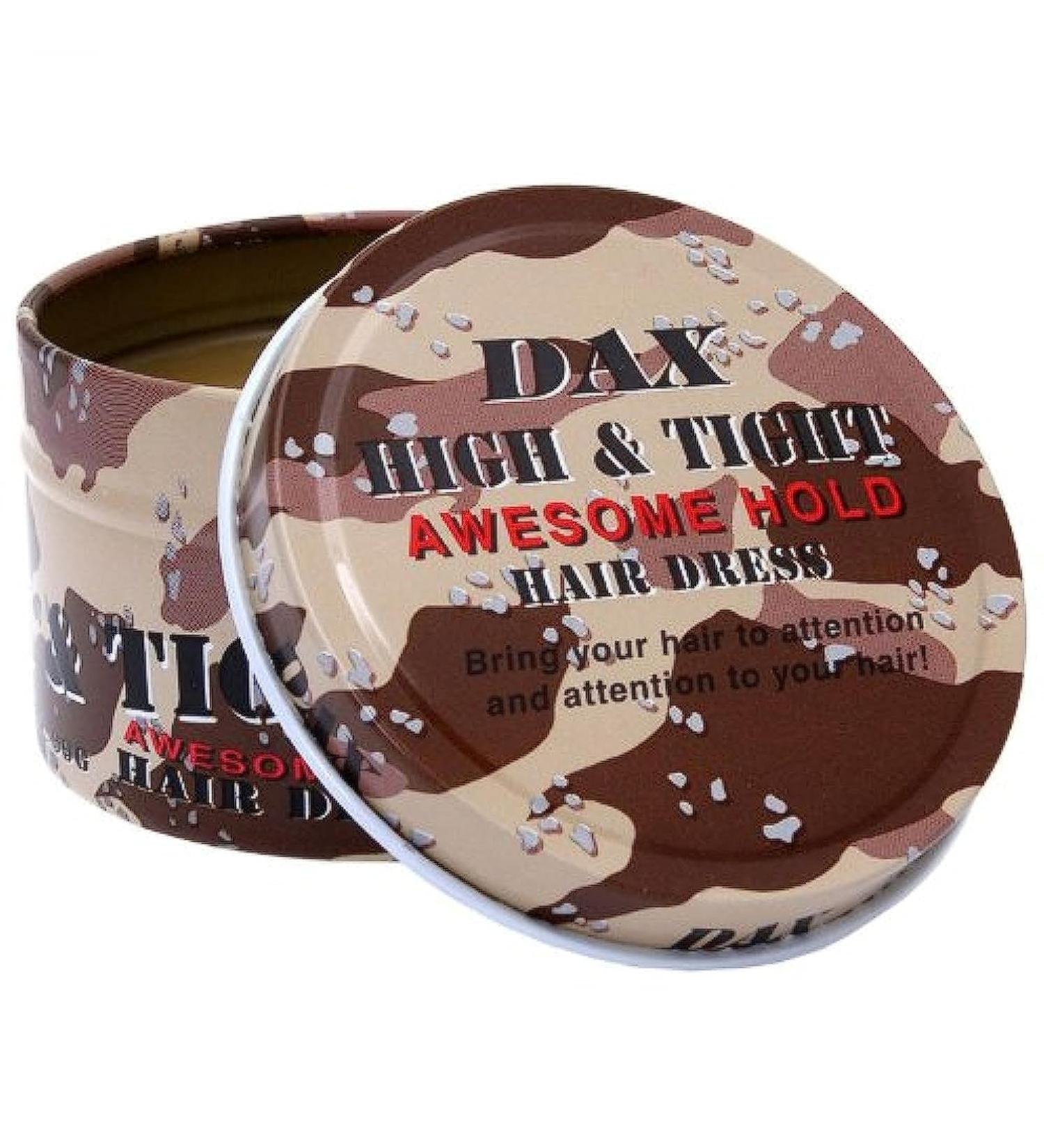 Dax High and Tight Awesome Hold Pomade - Strong Hold & Shine for All Hair Types | International Shipping Available - Buy Online on SooperMarket.com