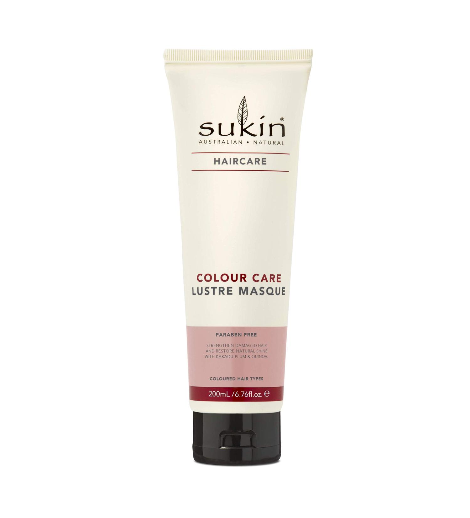 Sukin Colour Care Lustre Masque 6.76 fl oz - Nourishing Hair Treatment - Buy Online on SooperMarket.com