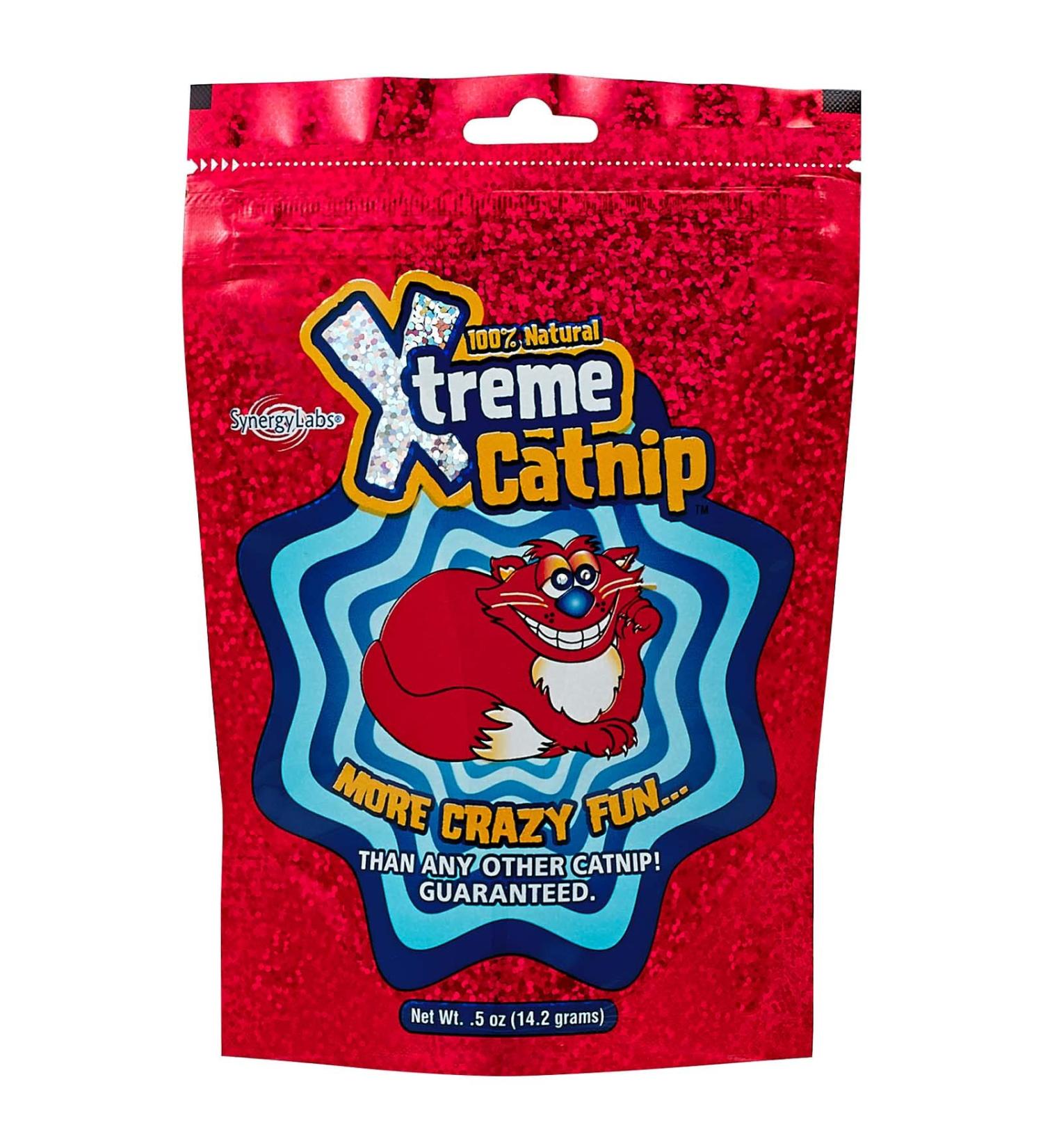 Xtreme Catnip Leaf 0.5 oz - 100% Natural & Organically Grown | Super Concentrated Non-Addictive Catnip Leaves for Fun Cat Treats, Toys, Scratching Posts & More - Buy Online on SooperMarket.com