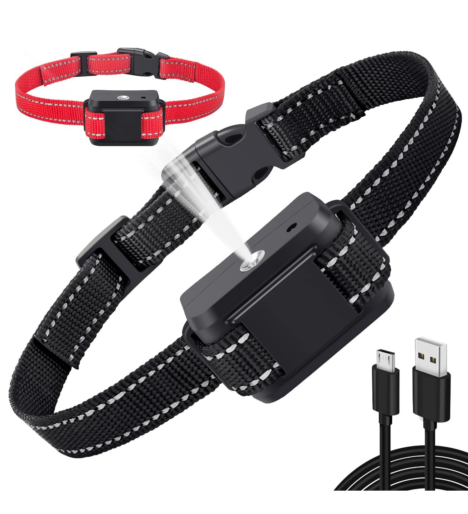 Anti Barking Dog Collars Citronella Spray Dog Collar Automatic Recognition Dog Barking Collar Anti Bark Collar for Small Medium Large Dogs Safety Harmless Dog Training Collar Stop Barking Collars Black - Buy Online on SooperMarket.com