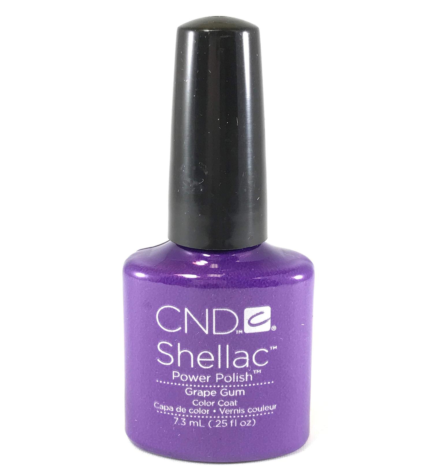 CND Creative Shellac UV Power Polish - Summer Splash Collection - Grape Gum 7.3ml