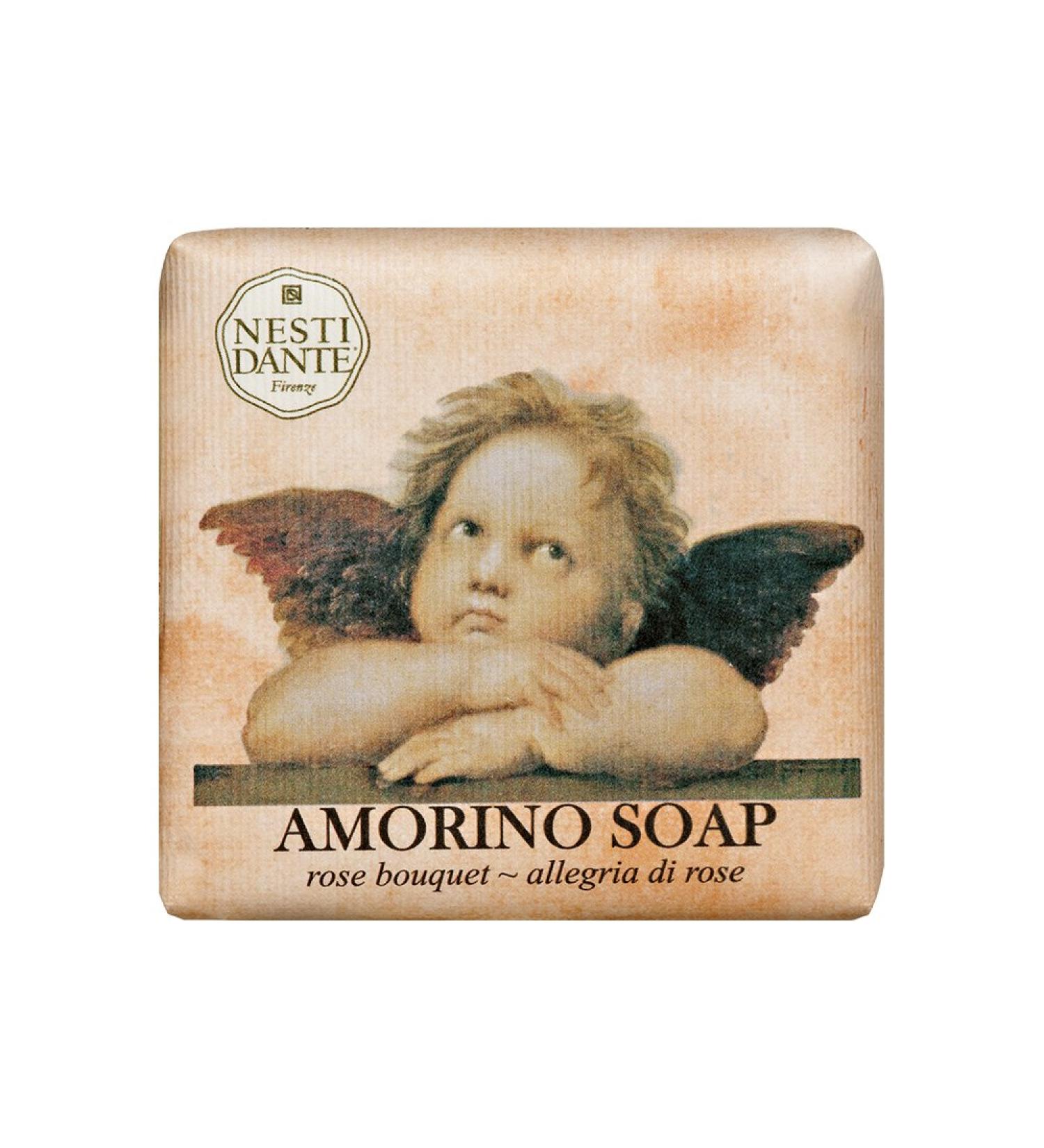 Nesti Dante Amorino Rose Bouquet Soap - Luxurious 150g Bar for Pampering | International Shipping Available - Buy Online on SooperMarket.com