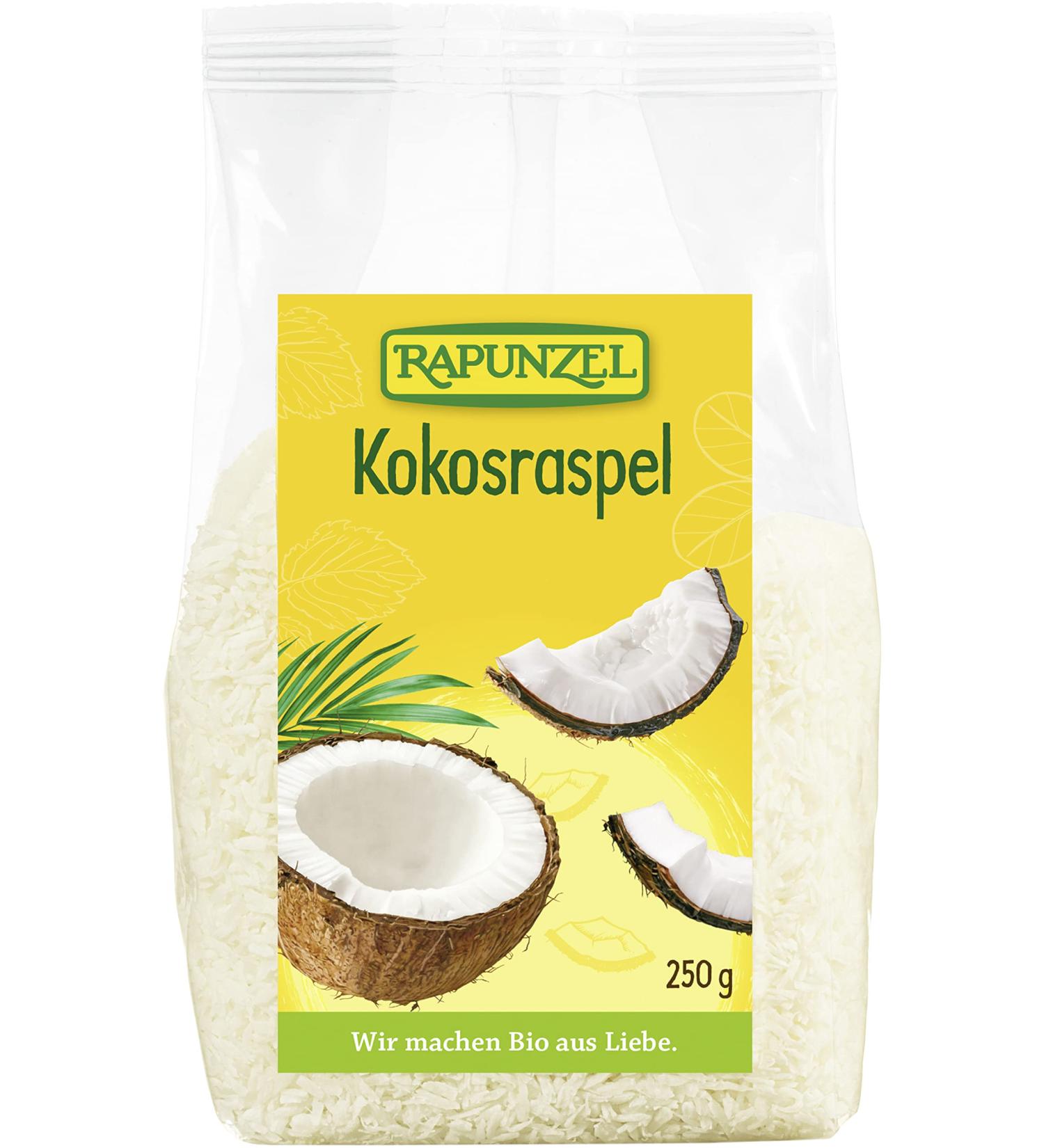 Rapunzel Organic Coconut Grated (6 x 250 gr) 250 g (pack of 6)