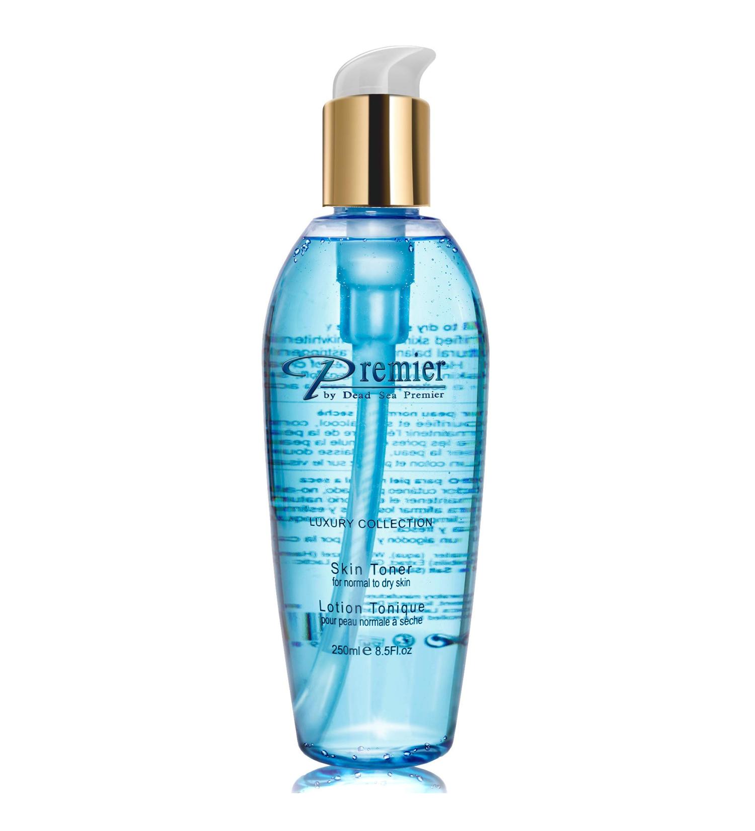 Premier Dead Sea Skin Toner for Normal to Dry Skin - pH 5.5 Balancing, Alcohol-Free with Witch Hazel and Minerals - 8.5fl.oz - Buy Online on SooperMarket.com