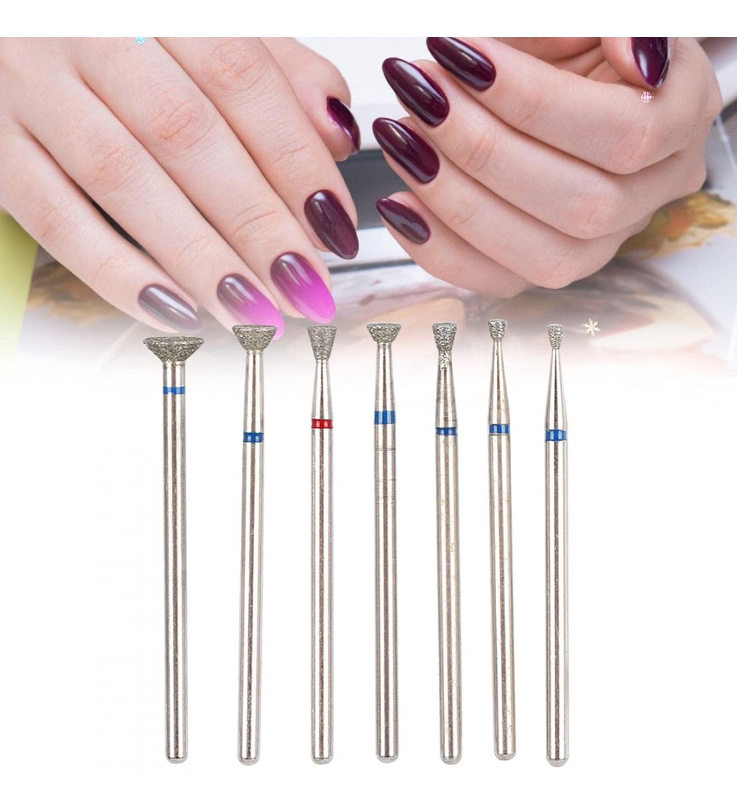 Buy Kuuleeyn 6-Piece Nail Drill Set - Multifunctional Electric Manicure Tool for Glass & Plastic Nails - International Shipping Available - Buy Online on SooperMarket.com