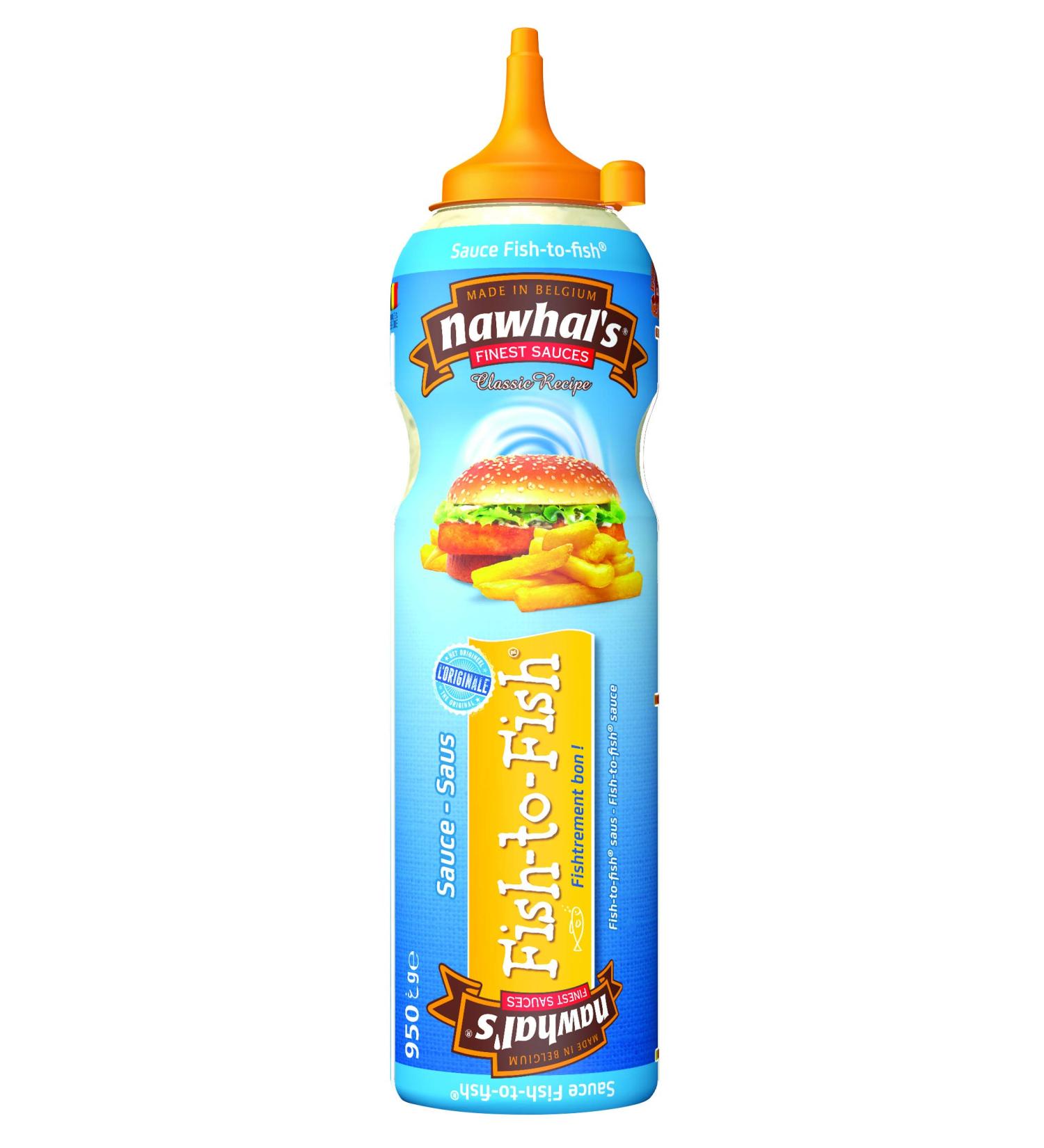 950ml Nawhals Fish-to-Fish/Fish Sauce Original Brand Nawhal's/Belgian Sauces