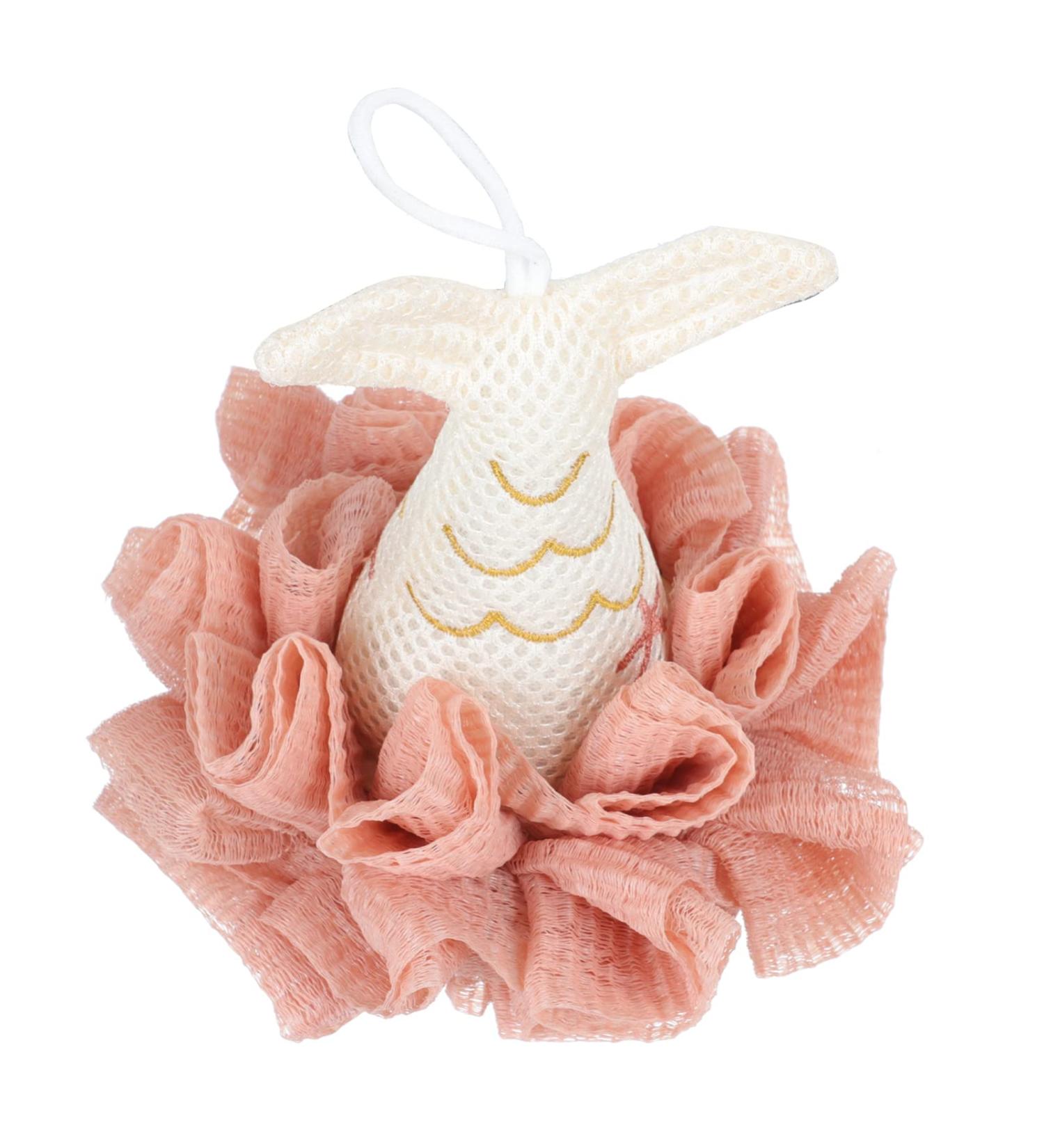 Beavorty Mermaid Tail Bath Loofah Sponge - Exfoliating Shower Sponge for Ultimate Skin Care - Buy Online on SooperMarket.com