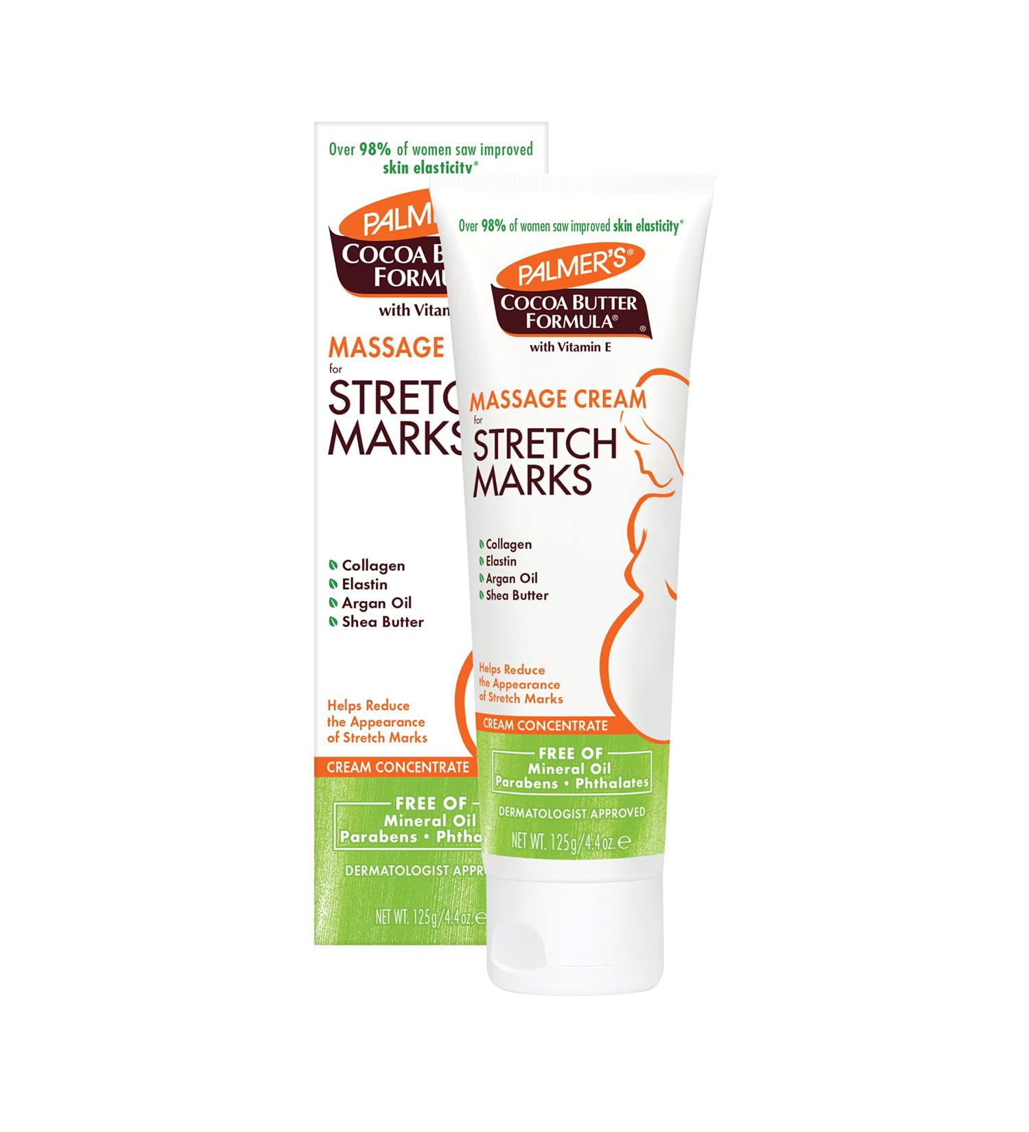 Palmer's Cocoa Butter Formula Massage Cream for Stretch Marks - 4.4 Oz | Best for Pregnancy & Skin Care - Shop Internationally - Buy Online on SooperMarket.com