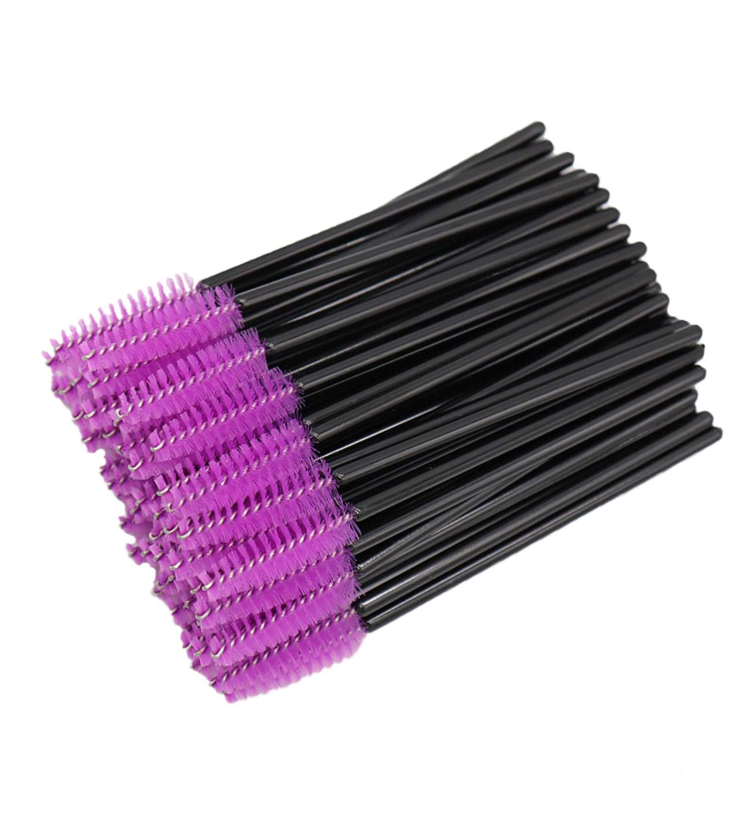 PAPABA 50Pcs Disposable Mascara Wands Applicator Eyelash Brushes Eyelash Extensions Plastic Eye Makeup Brushes Kits 06 - Buy Online on SooperMarket.com