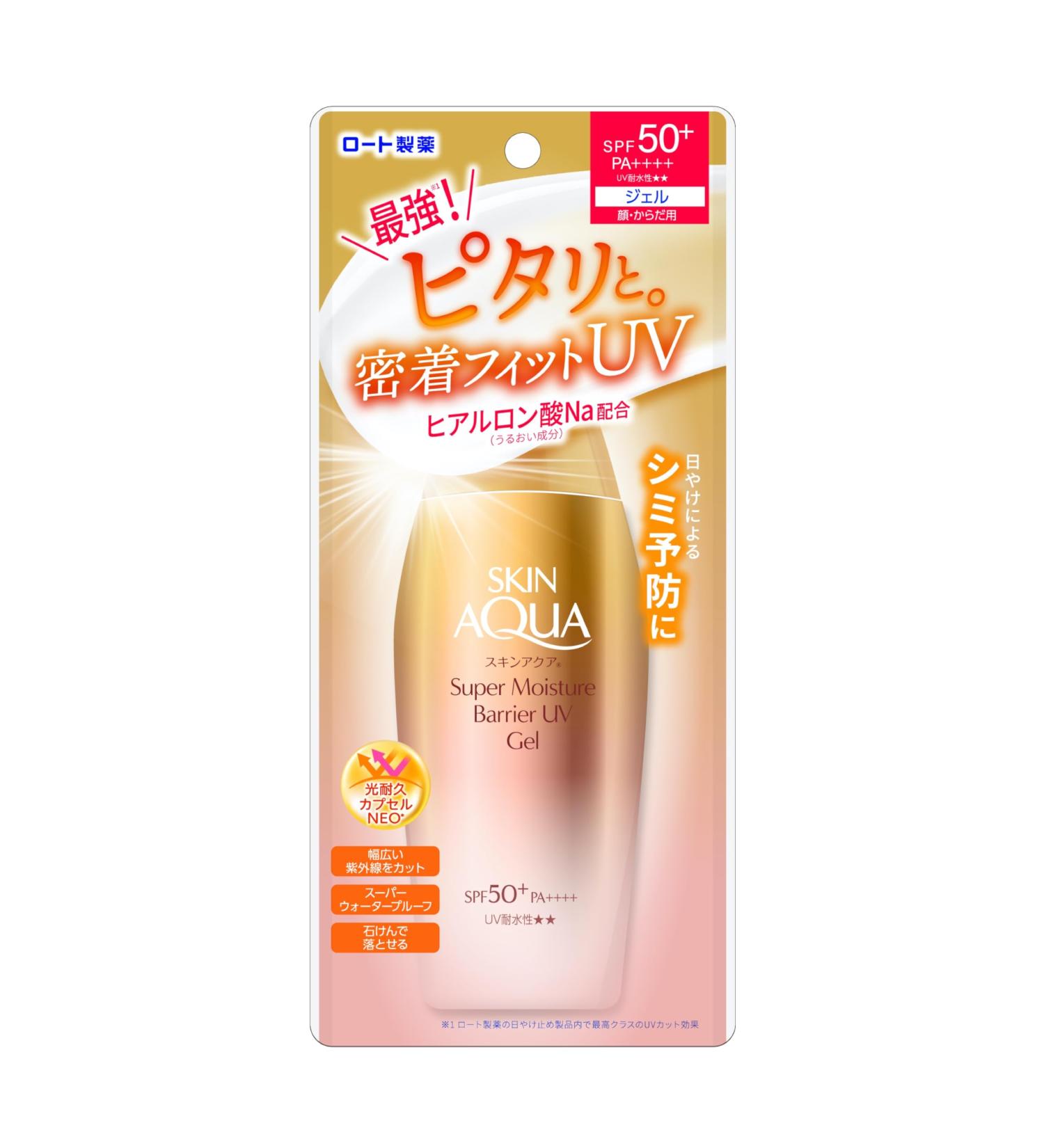 Skin Aqua Super Moisture Barrier UV Gel 100g - SPF50+/PA++++ - Buy Online on SooperMarket.com