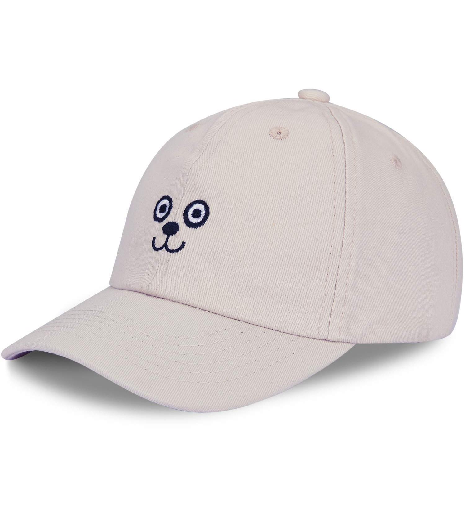 Livacasa Kids Adjustable Sun Protection Cap - Embroidered Snapback for Boys & Girls (C-Khaki 49-57cm) - Buy Online on SooperMarket.com