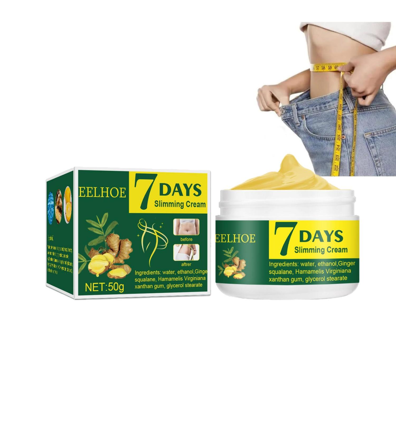 Ginger Fat Burning Slimming Cream | Anti-Cellulite Full Body Weight Loss Cream | Tightening & Slimming Solution - Buy Online on SooperMarket.com