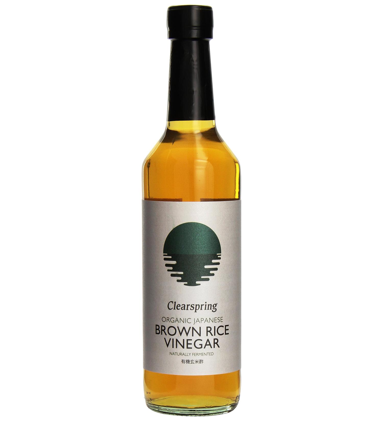 Clearspring Organic Japanese Brown Rice Vinegar 2 x 500ml - Buy Online on SooperMarket.com