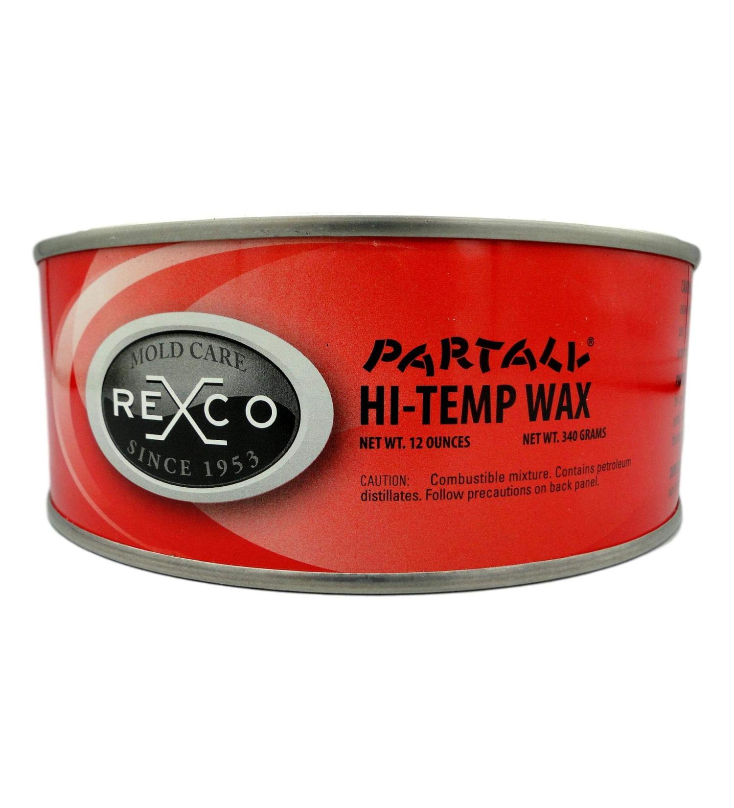 Rexco - Partall Hi-Temp Mold Release Wax - 12oz